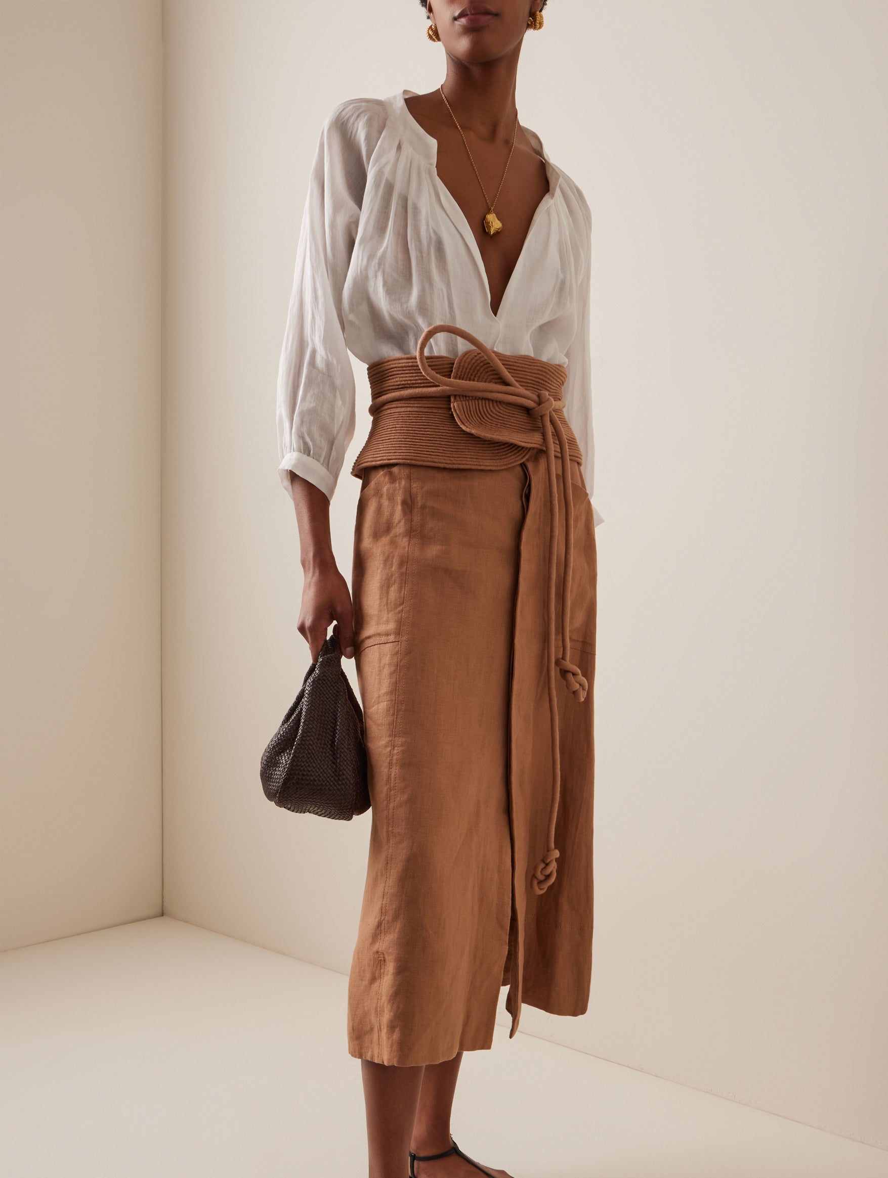 Discretos Blouse in Off White