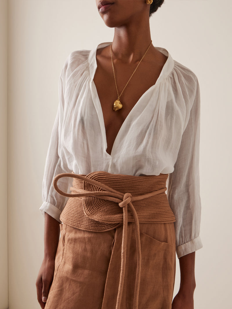 Discretos Blouse in Off White
