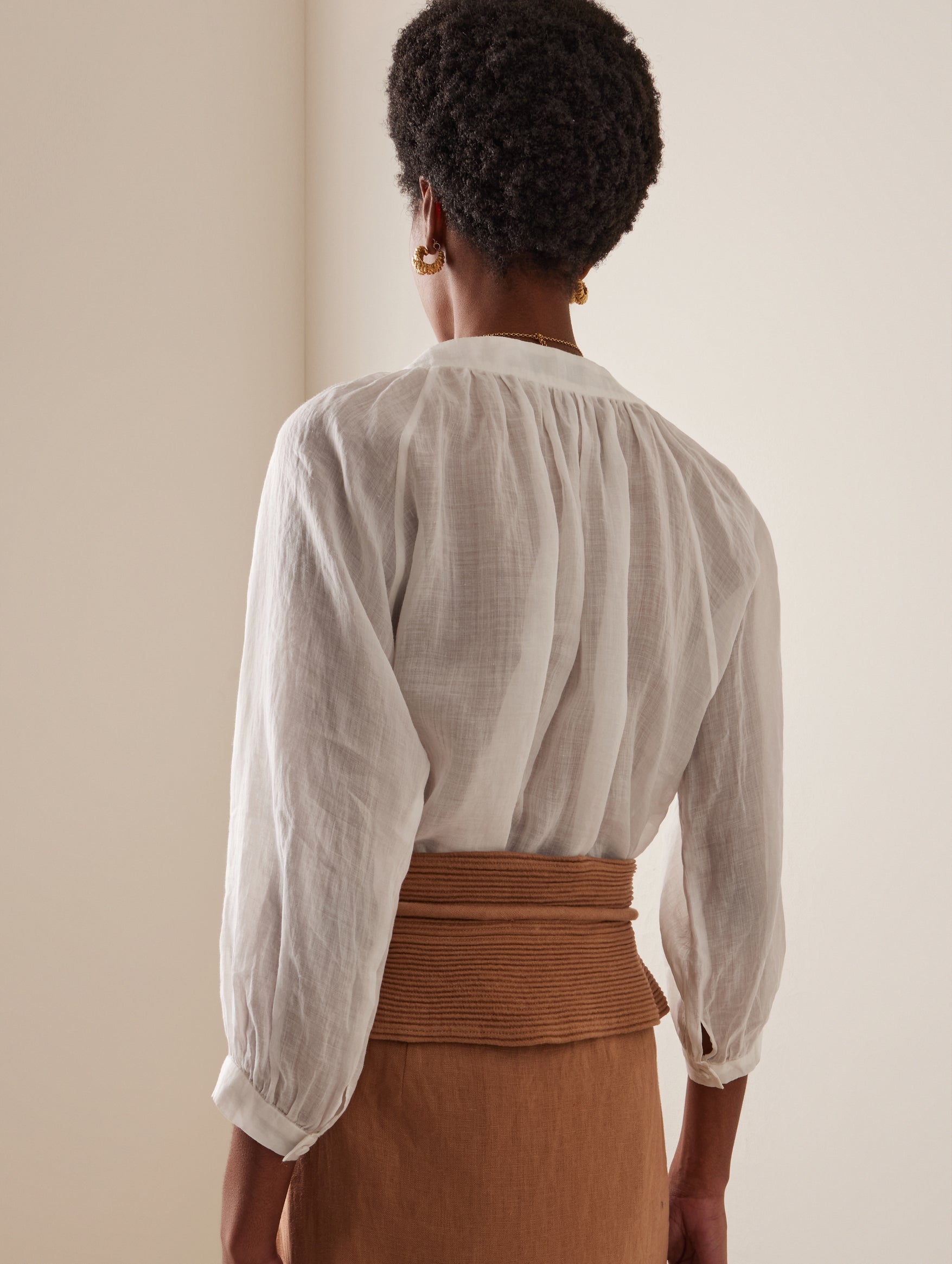 Discretos Blouse in Off White