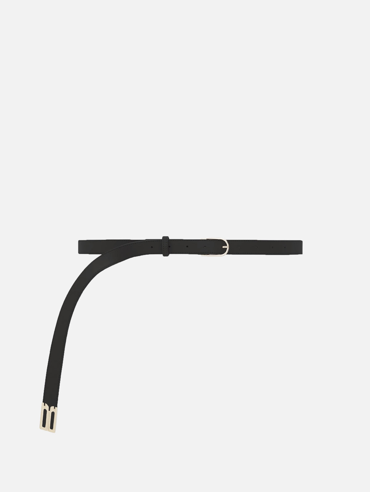 Dorian B Finite Belt in Black with Gold Buckle