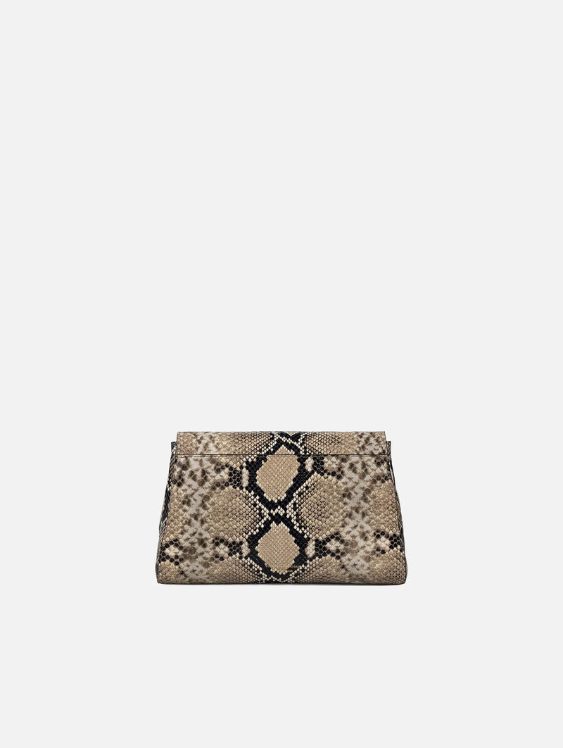 Dorian Trapeze Bag in Natural Brown