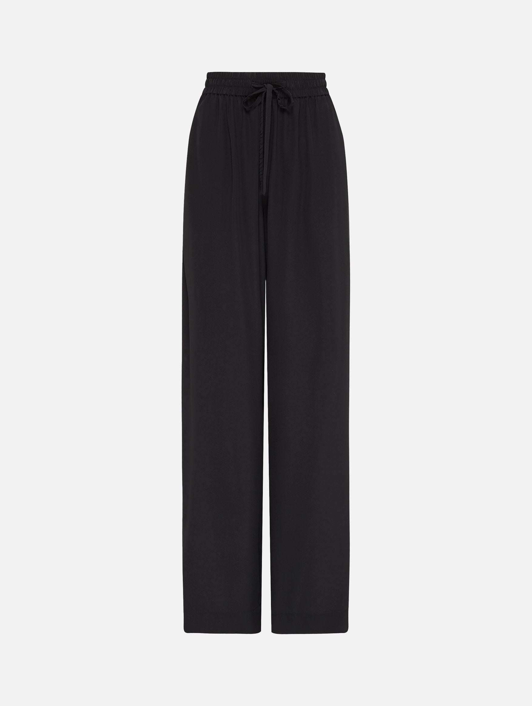 Drawstring Trouser in Black