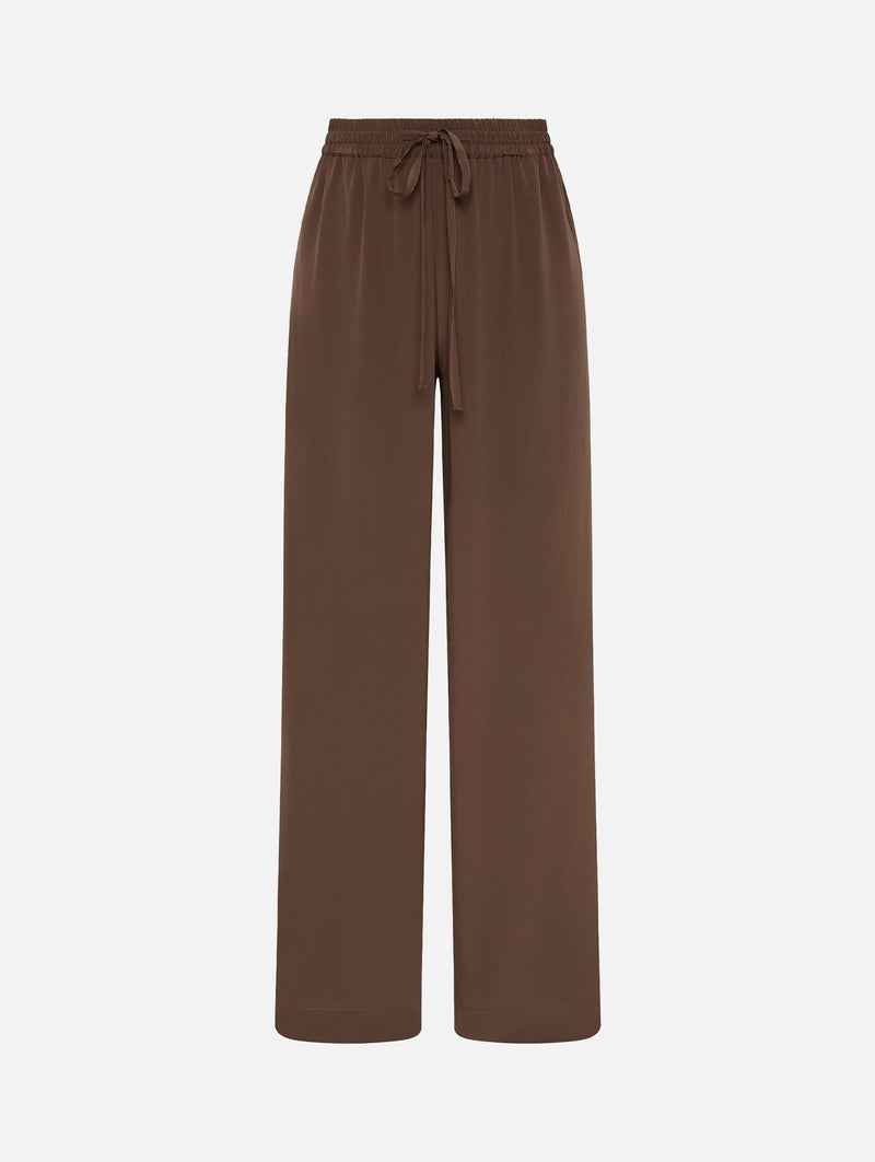Drawstring Trouser in Truffle