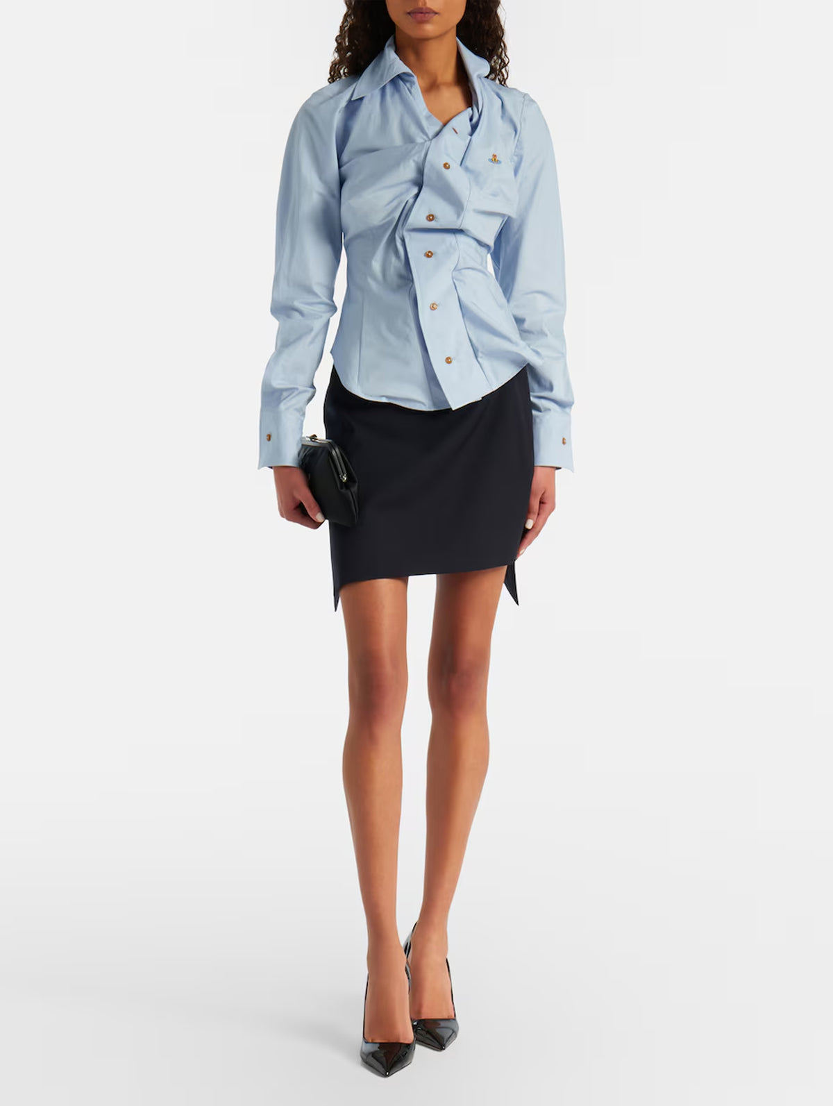 Drunken Shirt in Blue