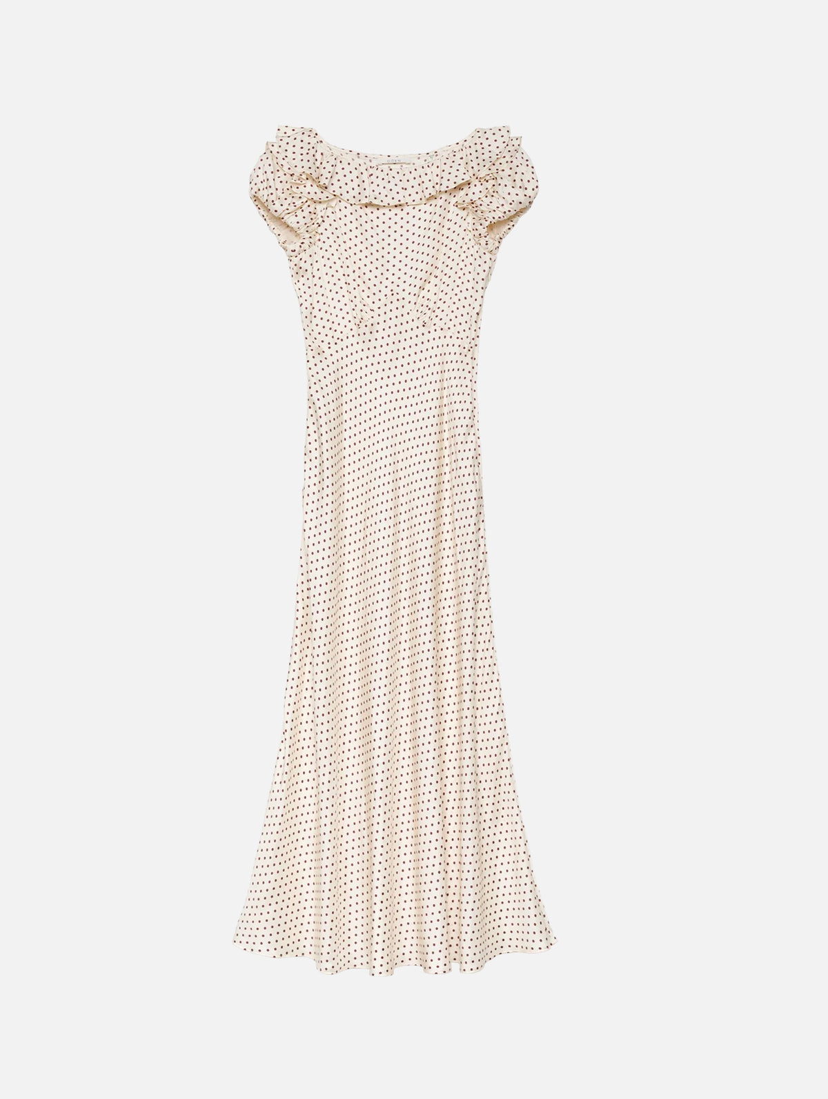 Emerence Dress in Crème Portia Dot