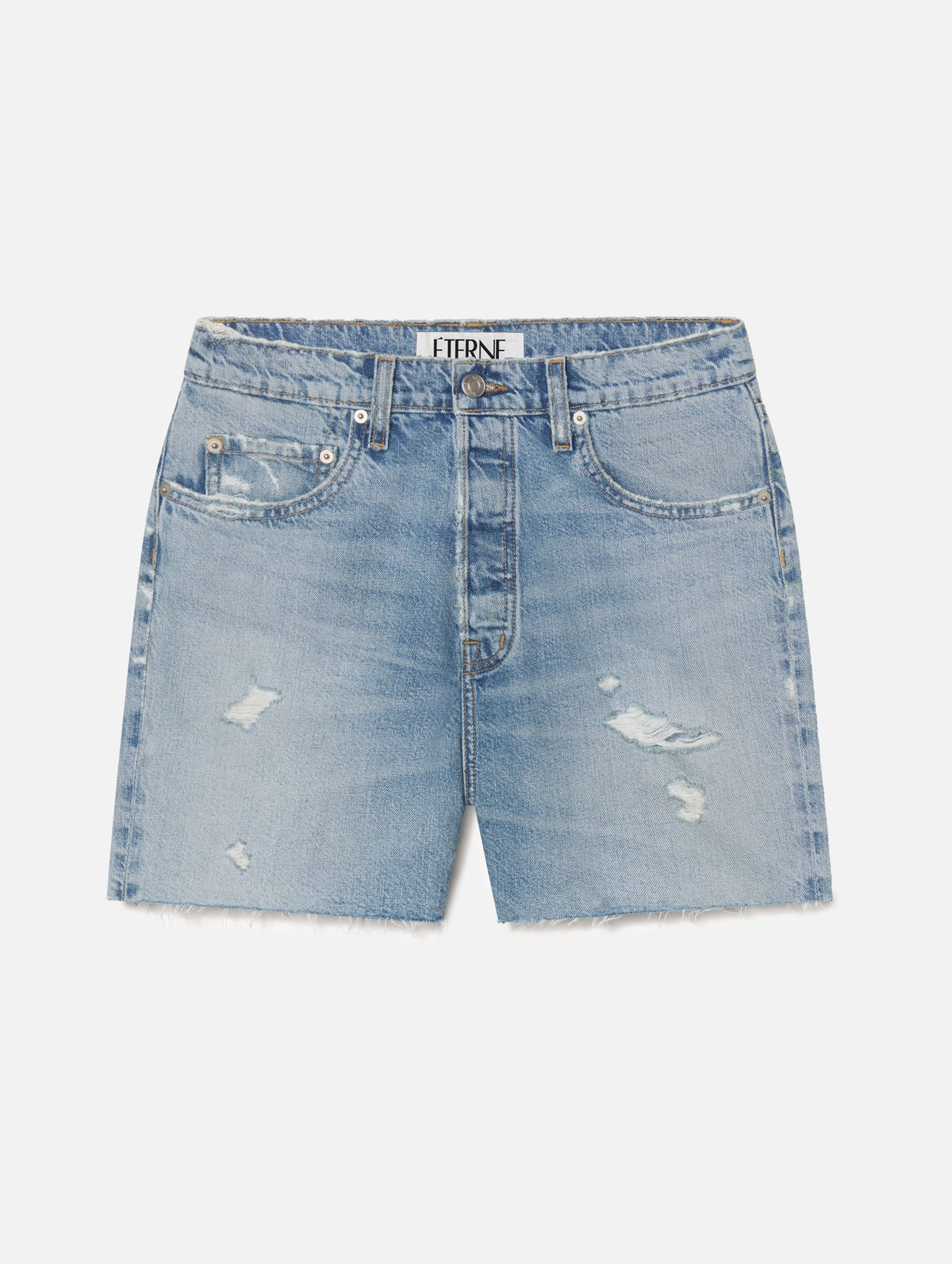Emmett Denim Short in Light Indigo