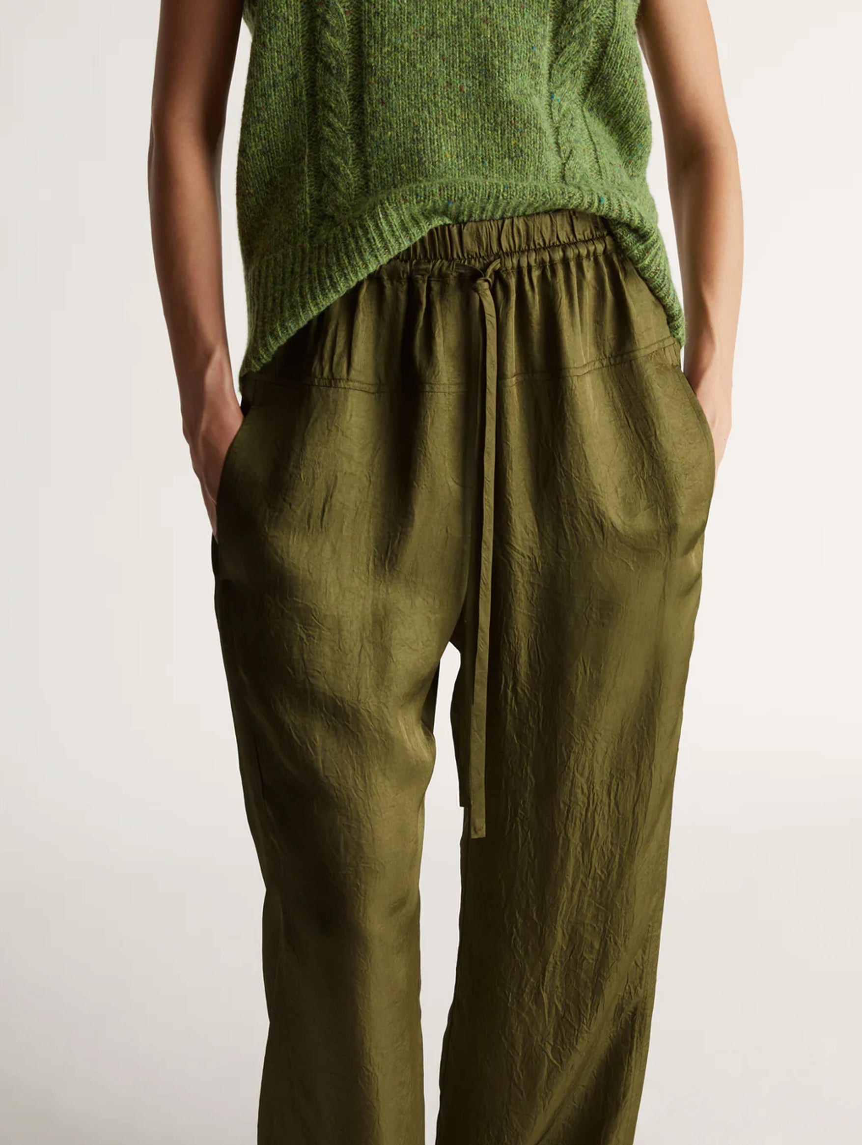 Eden Pant in Khaki