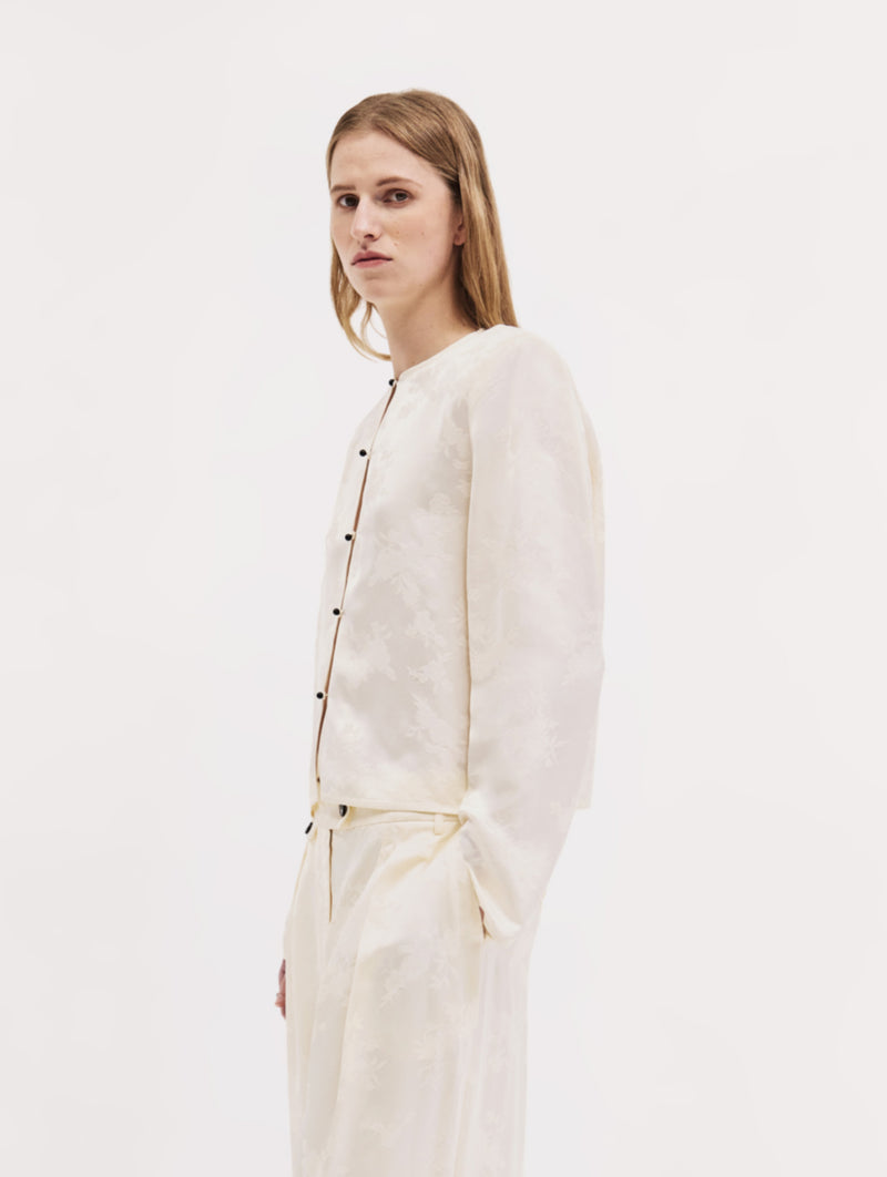 Eileen Top in Ivory Tapestry