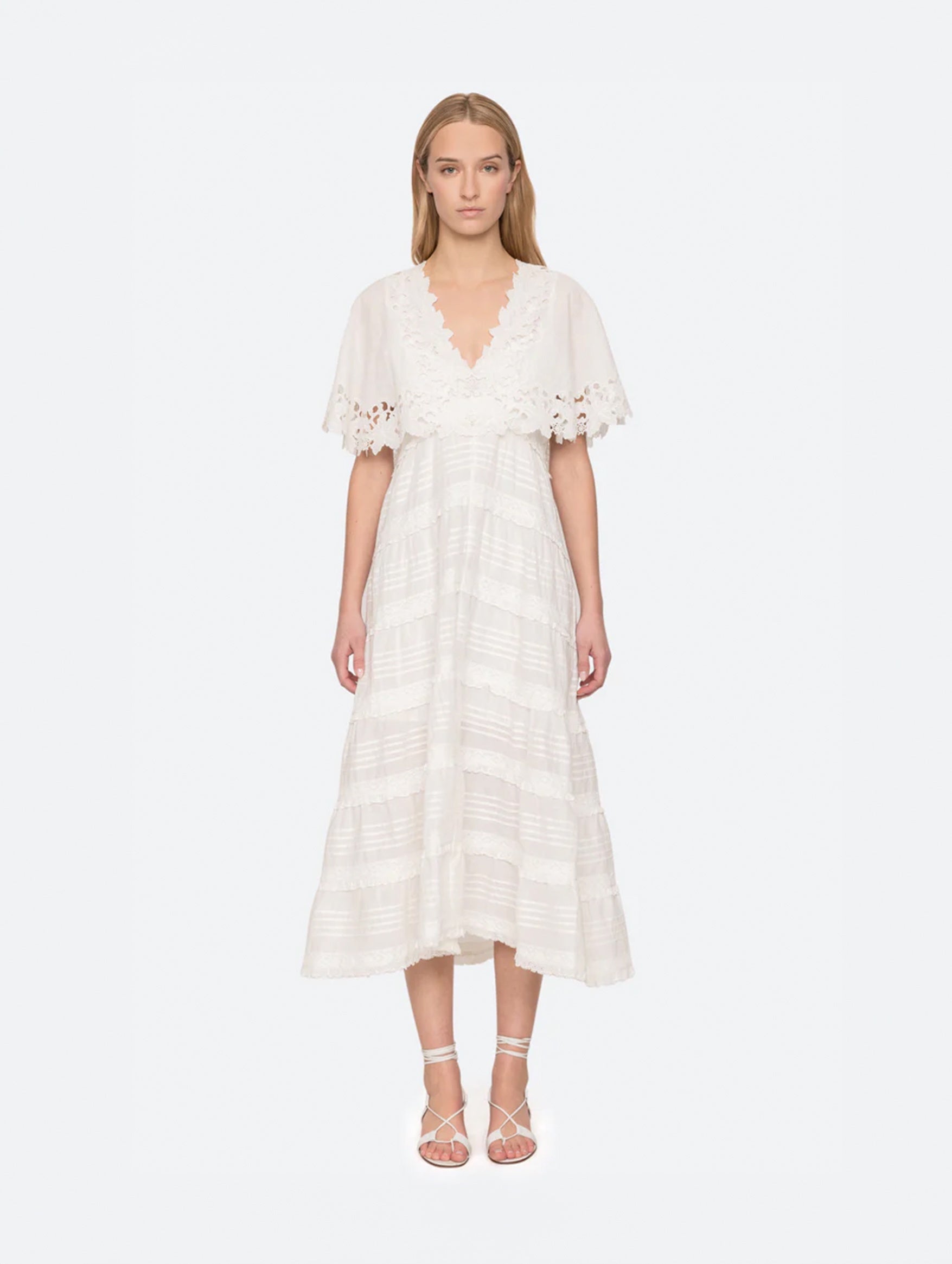 Eleannora Dress in White