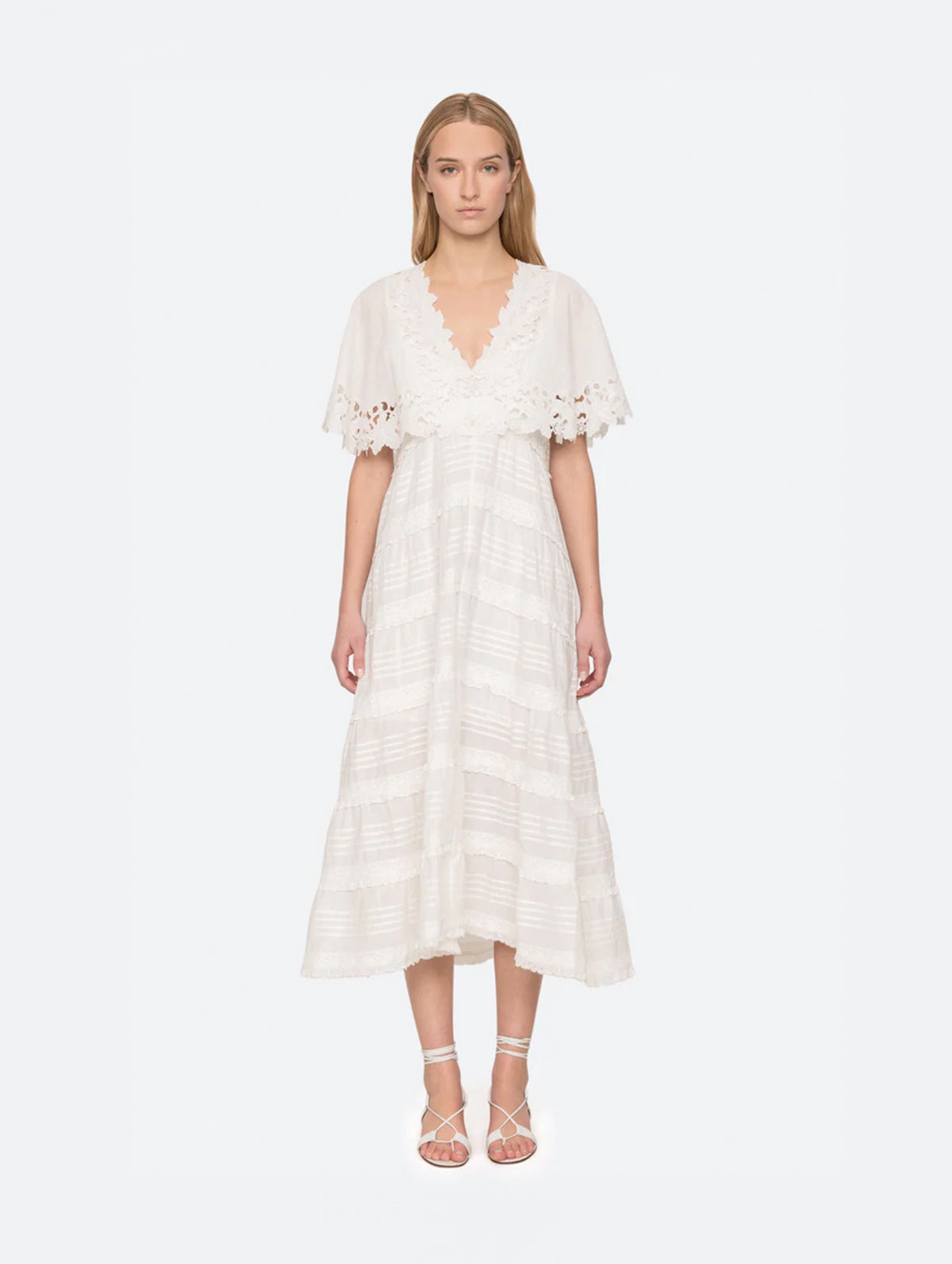 Eleannora Dress in White