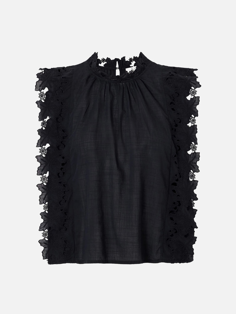 Eleannora Top in Black