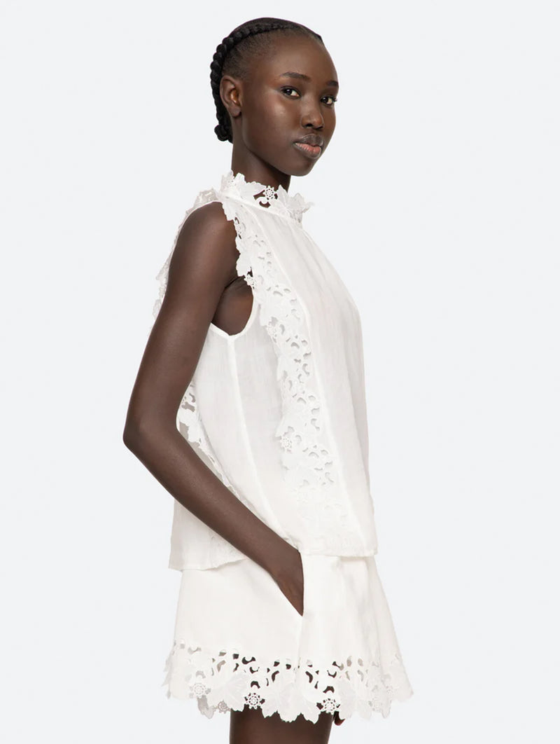 Eleannora Top in White