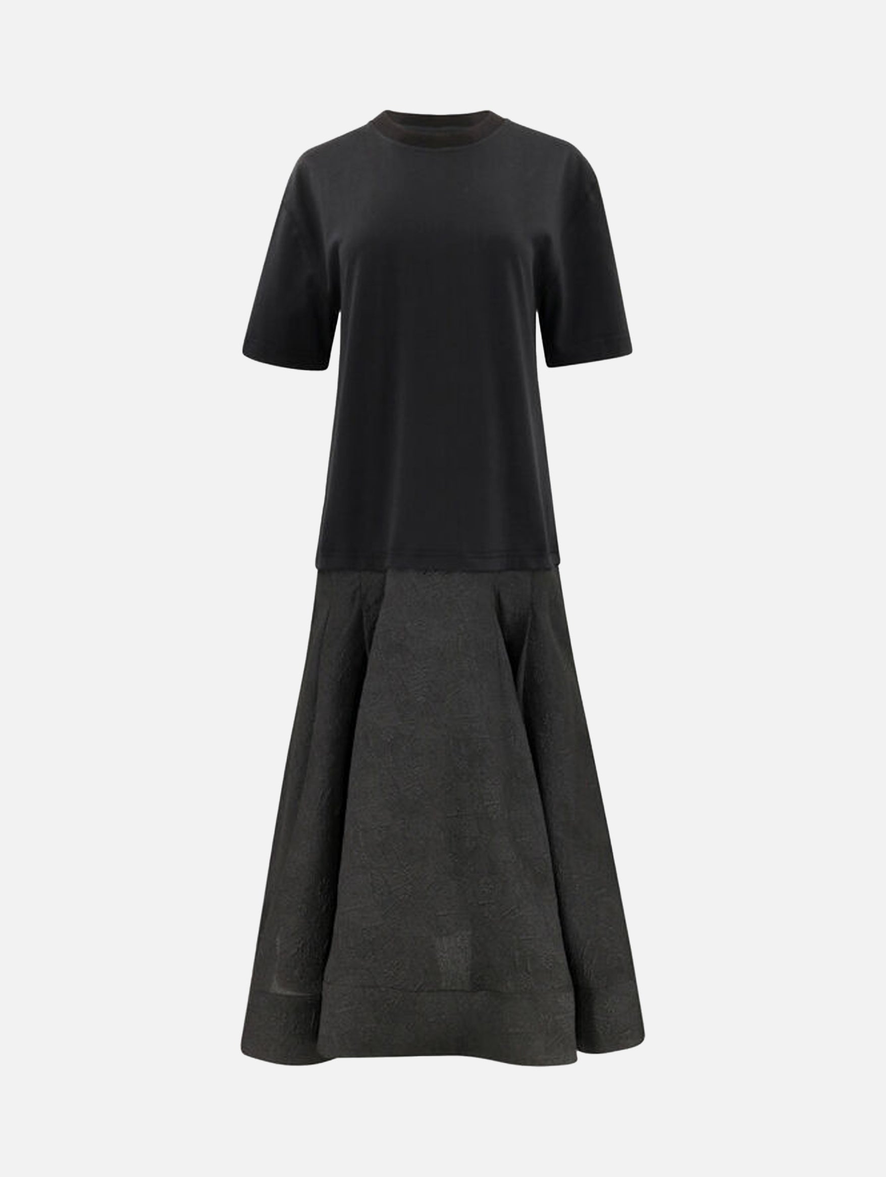 Elegi T-Shirt Dress in Black