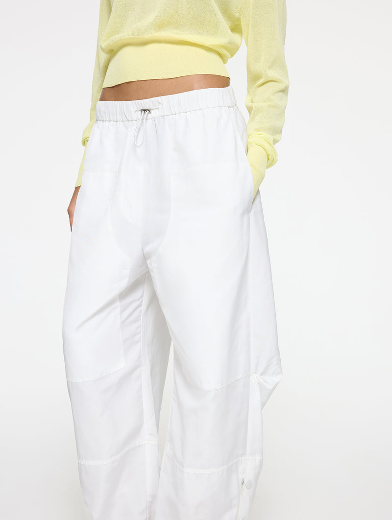 Elemental Parachute Pants in White