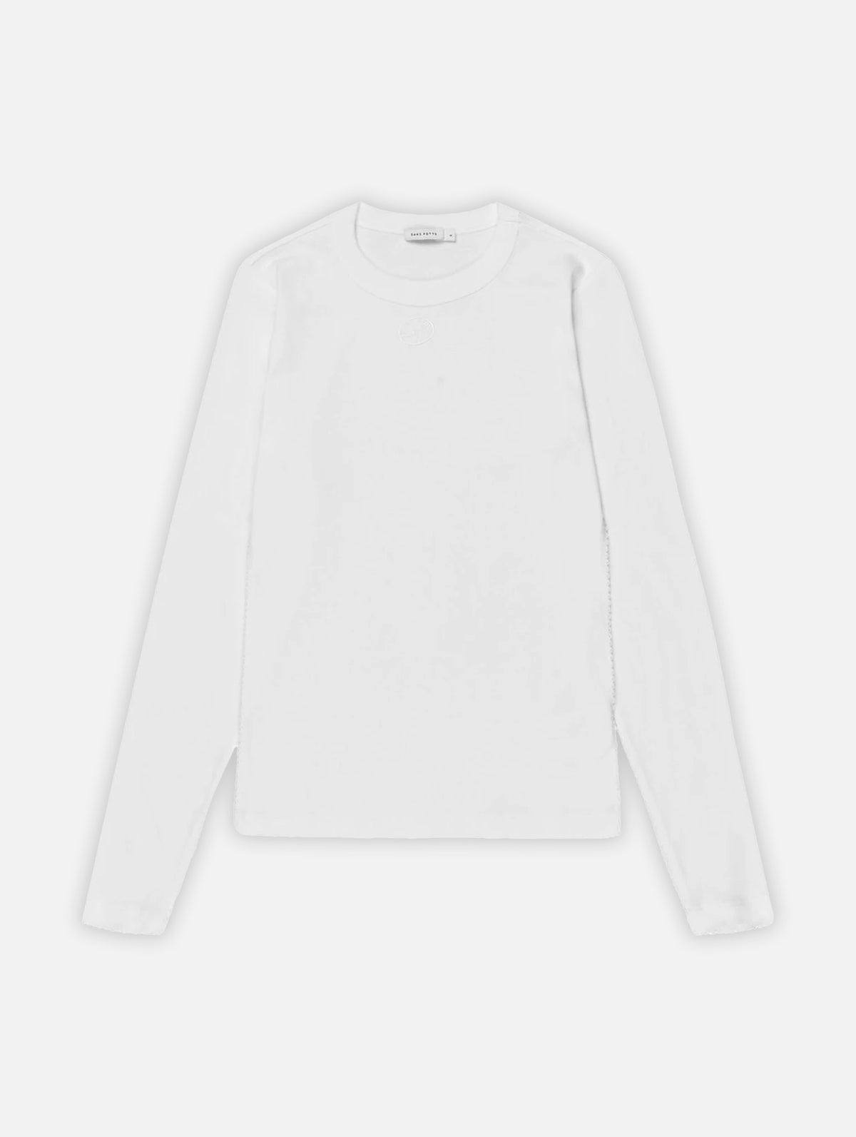 Eloise Long Sleeve Tee in White