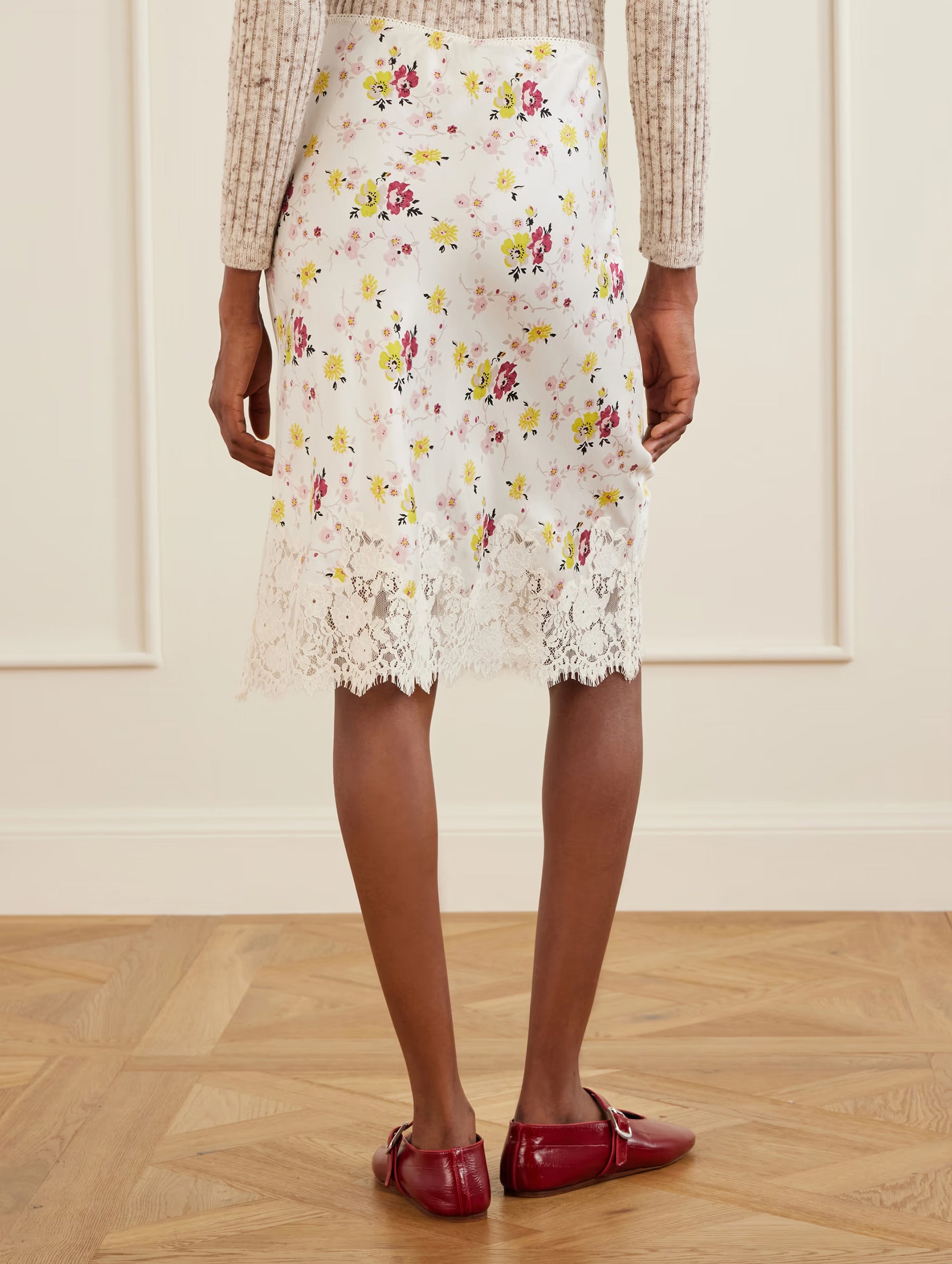 Elowette Skirt in Sweetbriar Floral