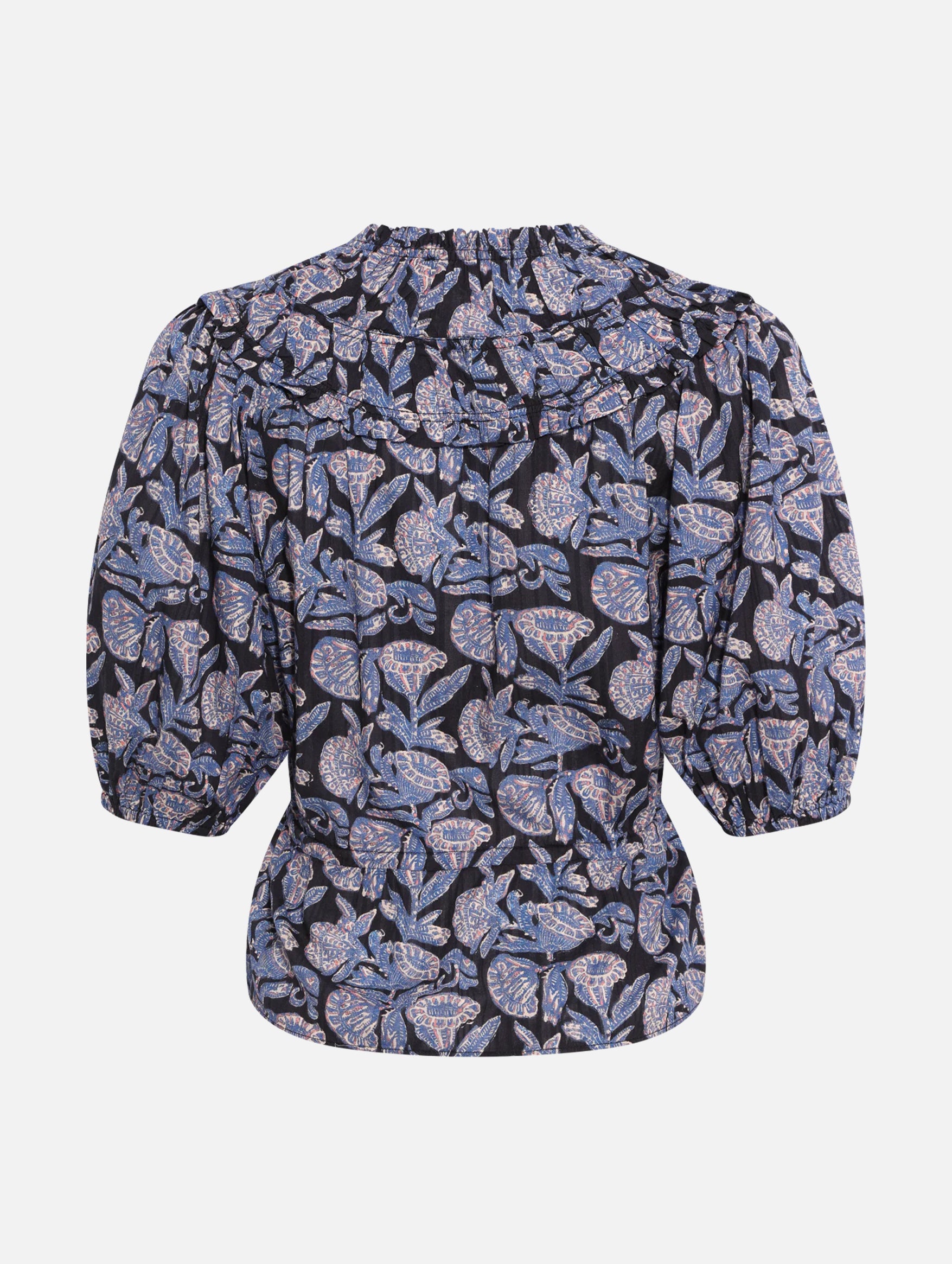 Elvie Cotton Top in Zinnia