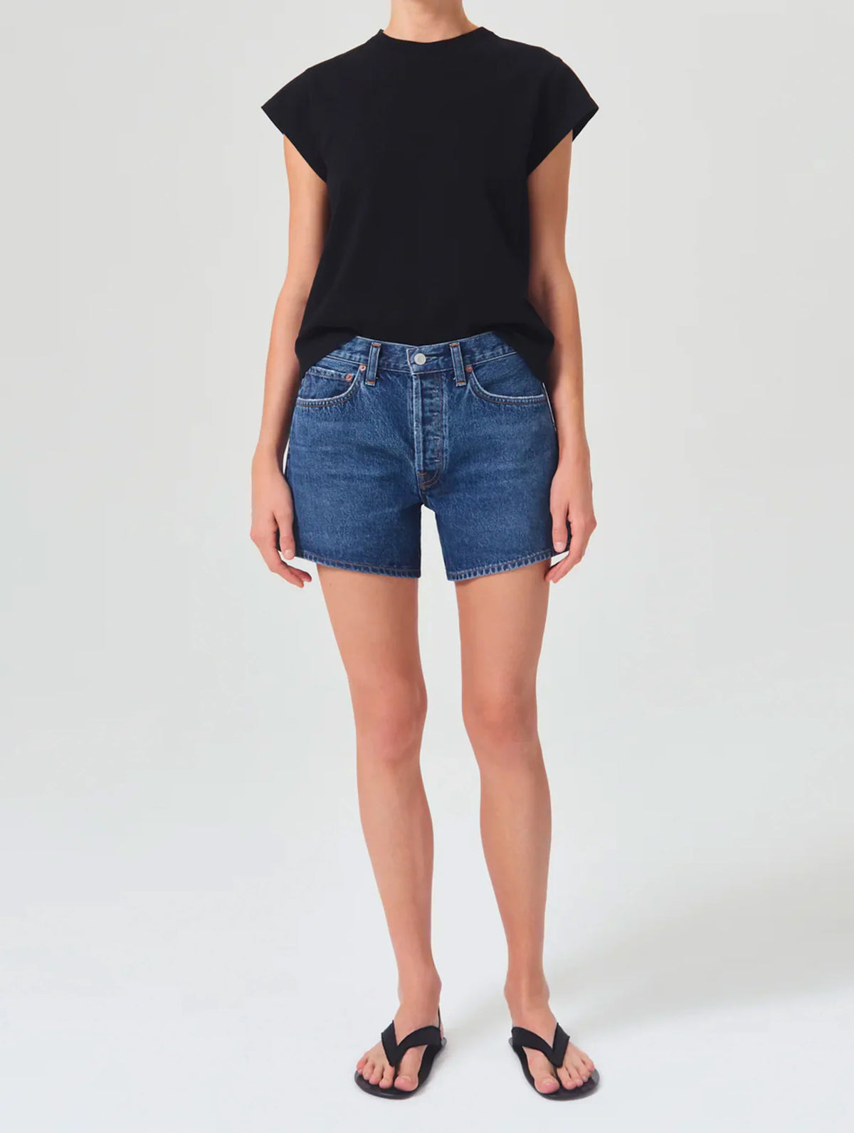 Parker Long Short in Enamour Dark Denim