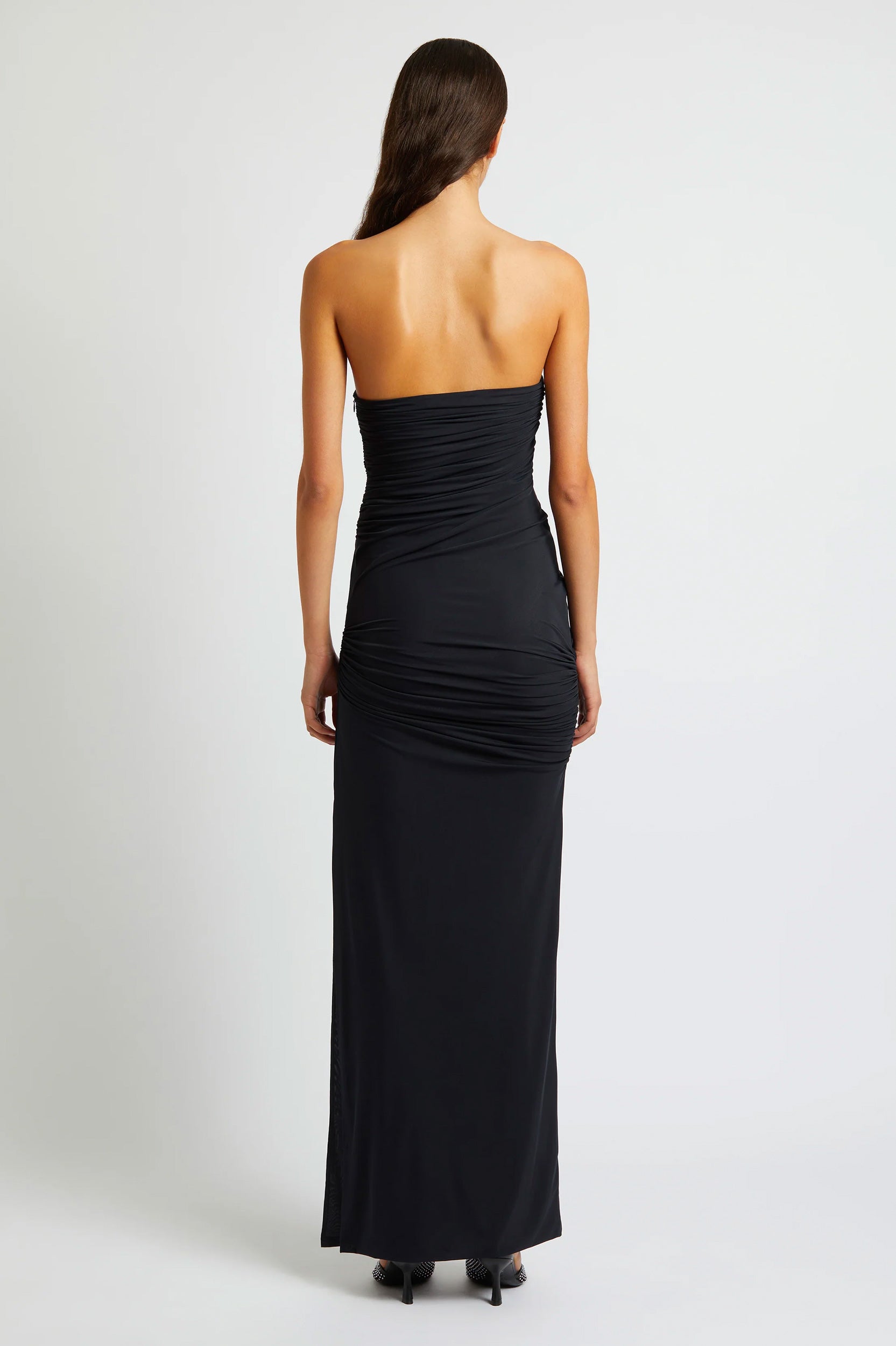 Encompassed Looped Bodice Dress