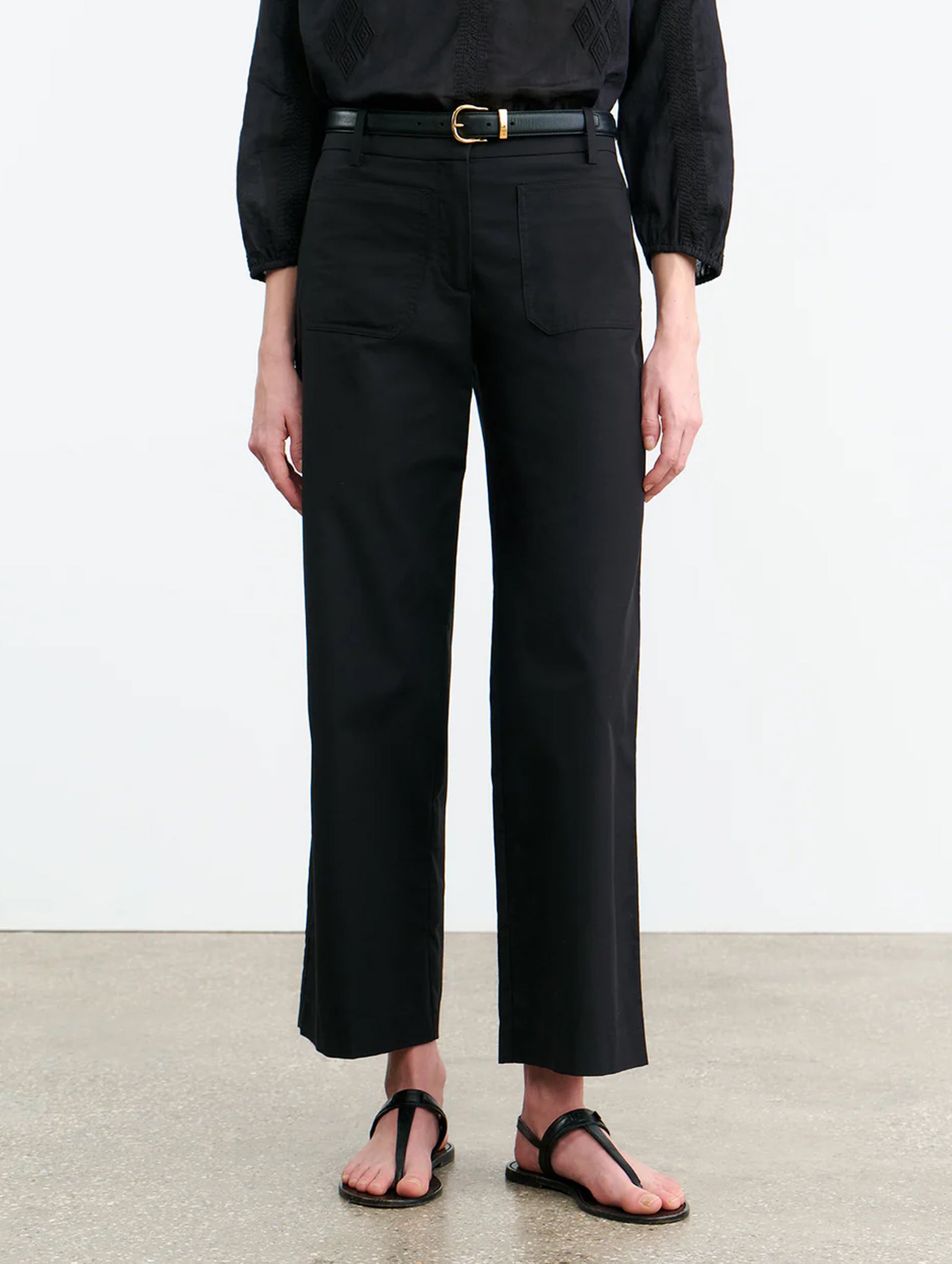 Enya Pant in Black