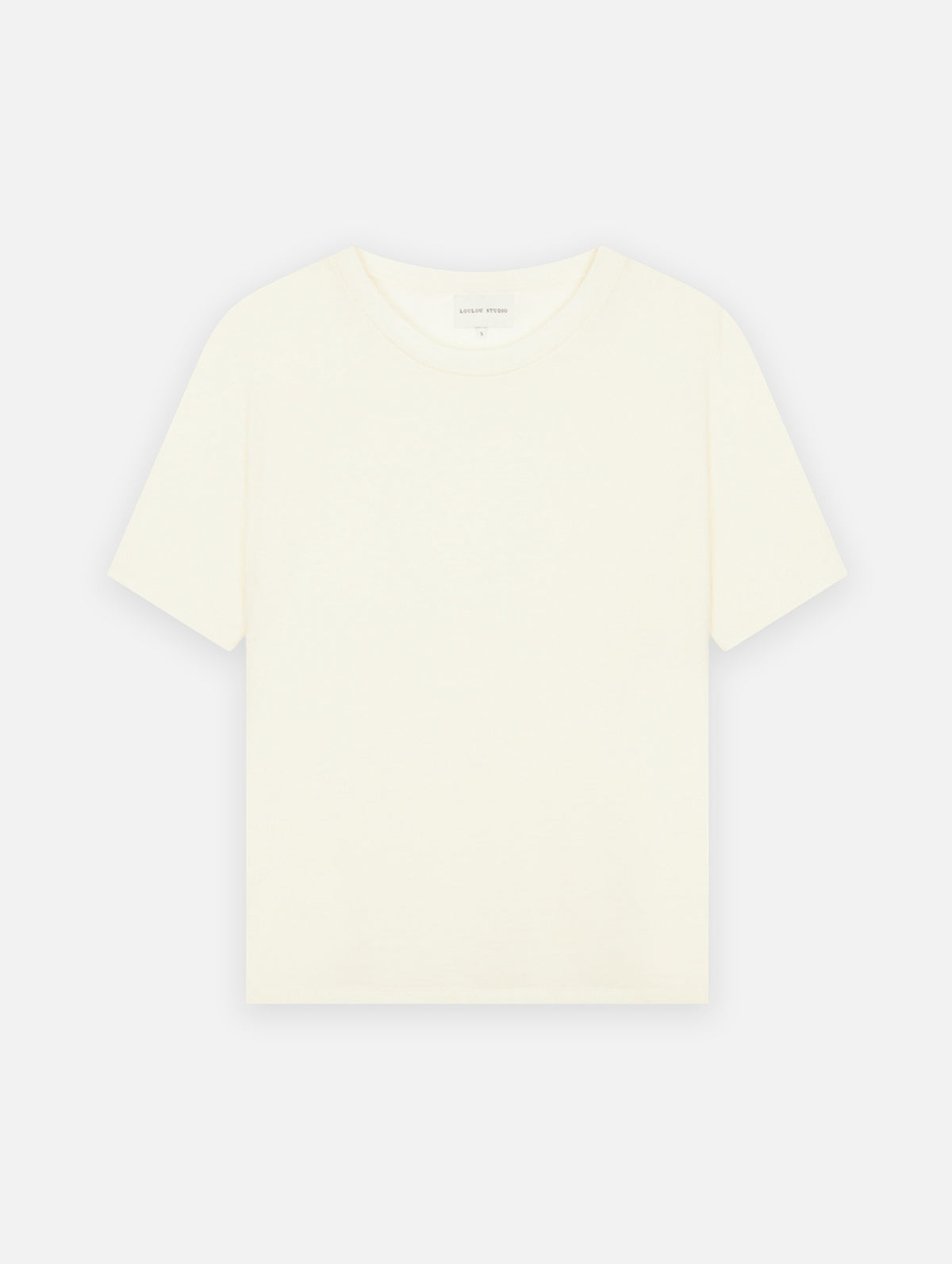 Ezra Short Sleeve Tee in Ivory