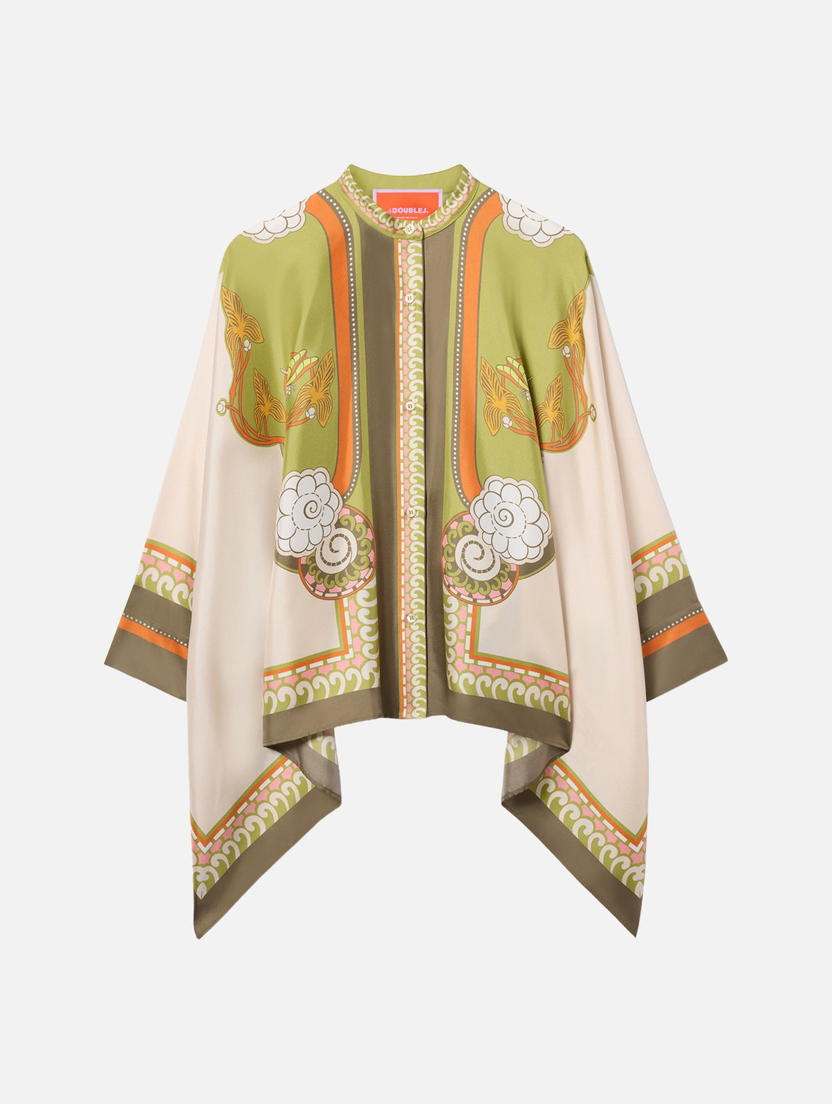 Foulard Shirt in Ambrosia Placée Ivory