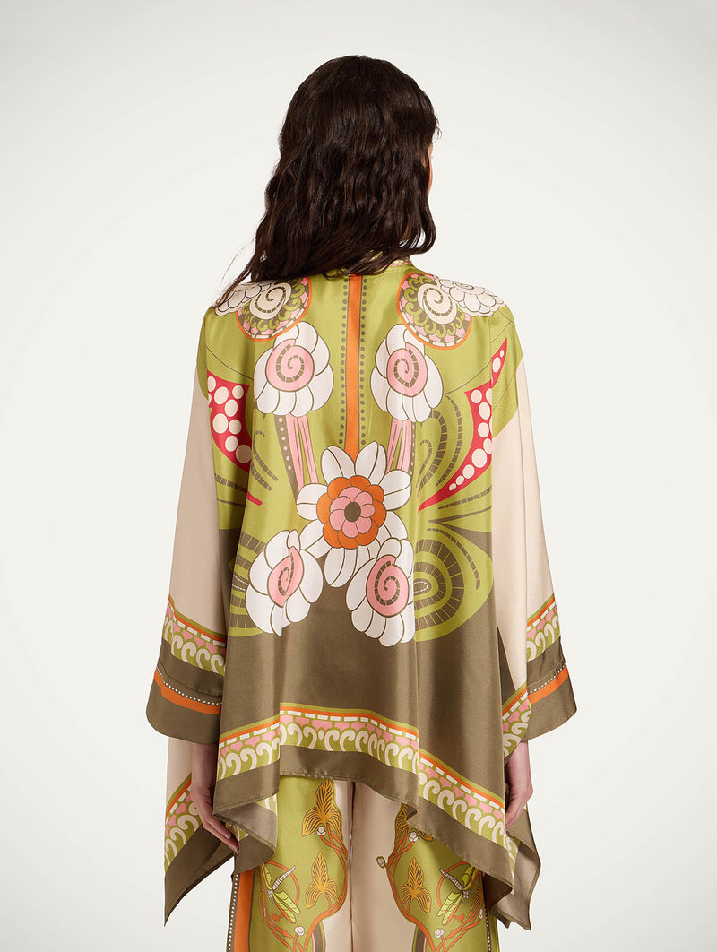 Foulard Shirt in Ambrosia Placée Ivory