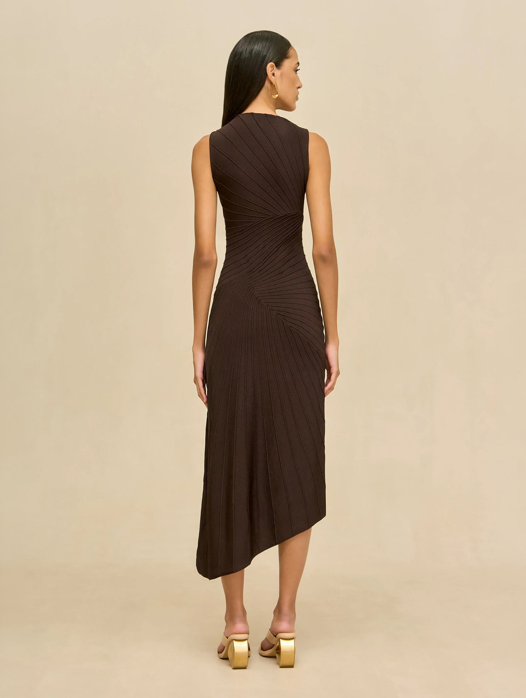 Fen Knit Dress in Luwak