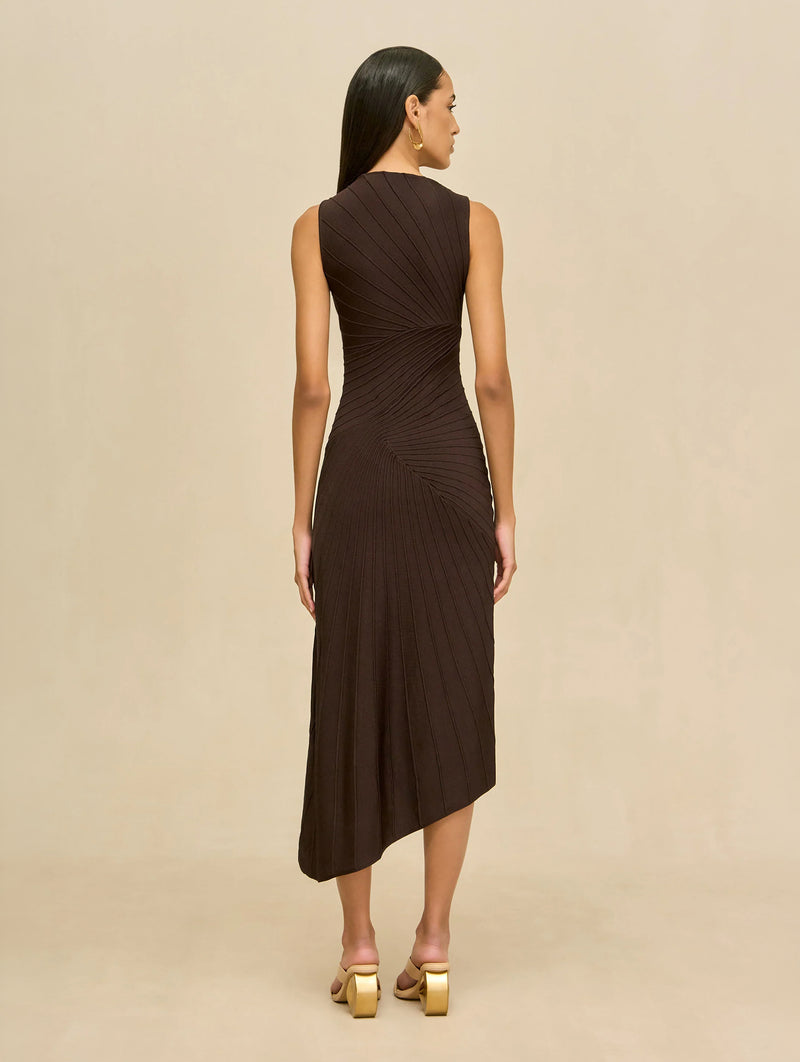 Fen Knit Dress in Luwak