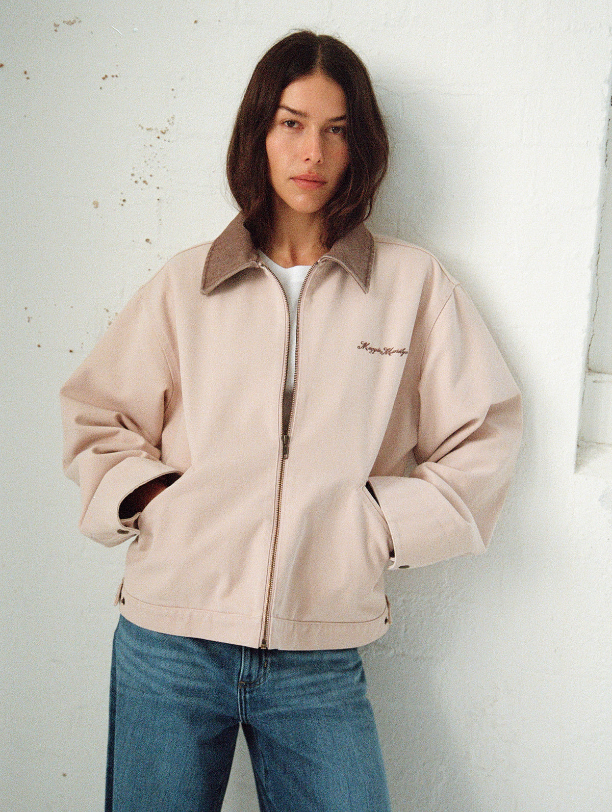Field of Flowers Jacket in Toasted Marshmellow