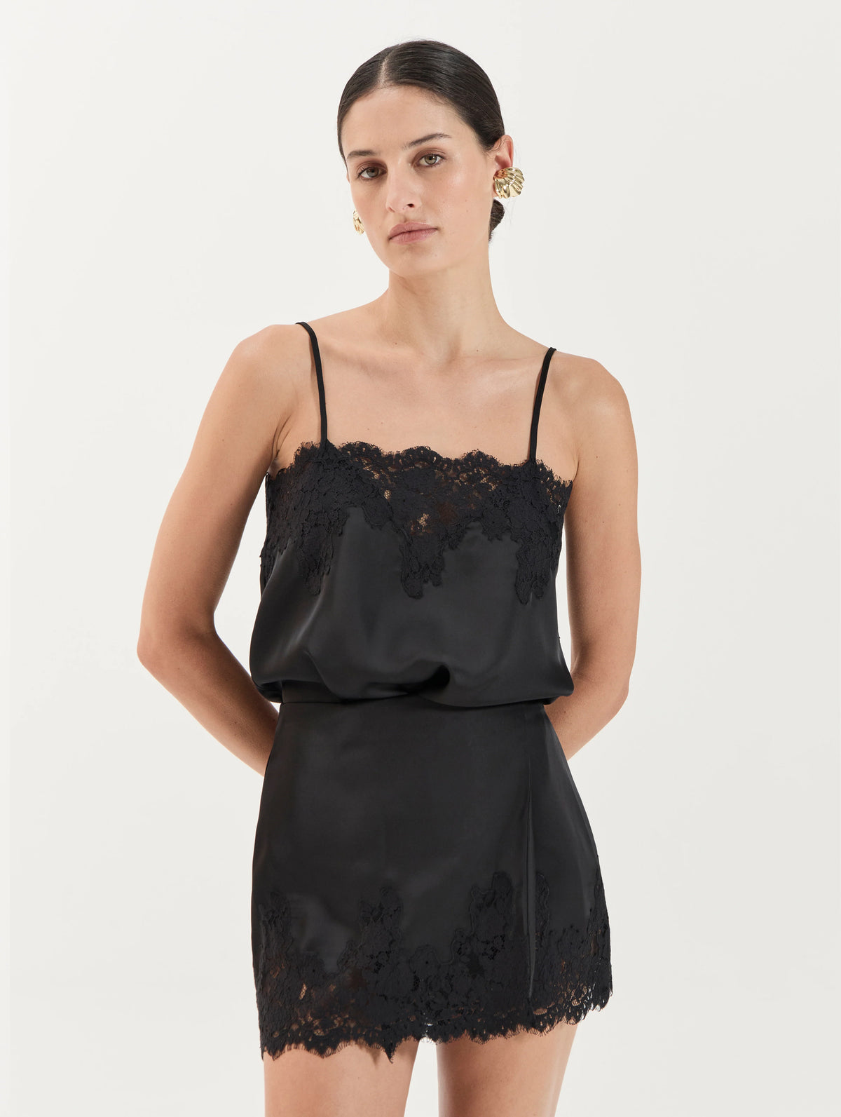 Florence Top in Noir