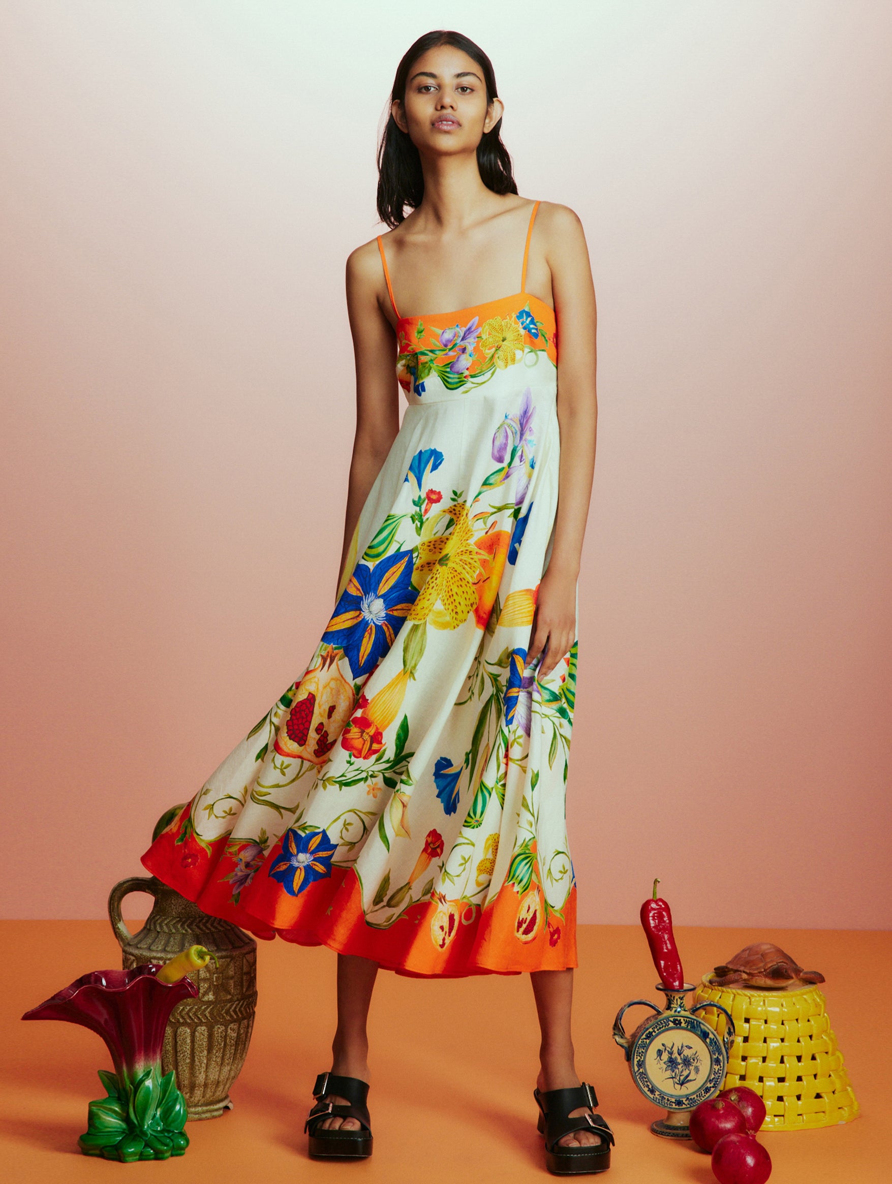 Flores Sundress in Multi