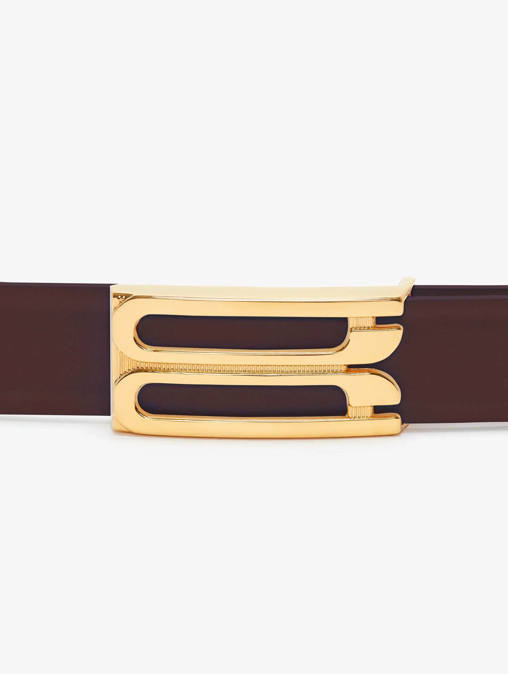 Regular Frame Belt in Burgundy