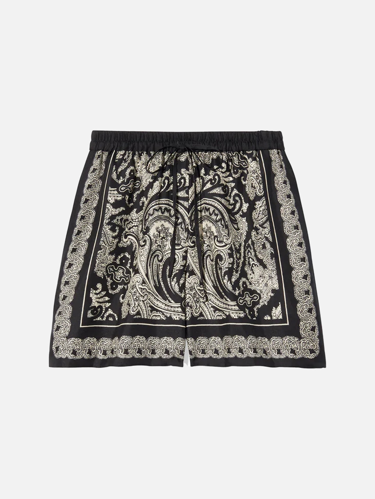 Frances Silk Short in Paisley