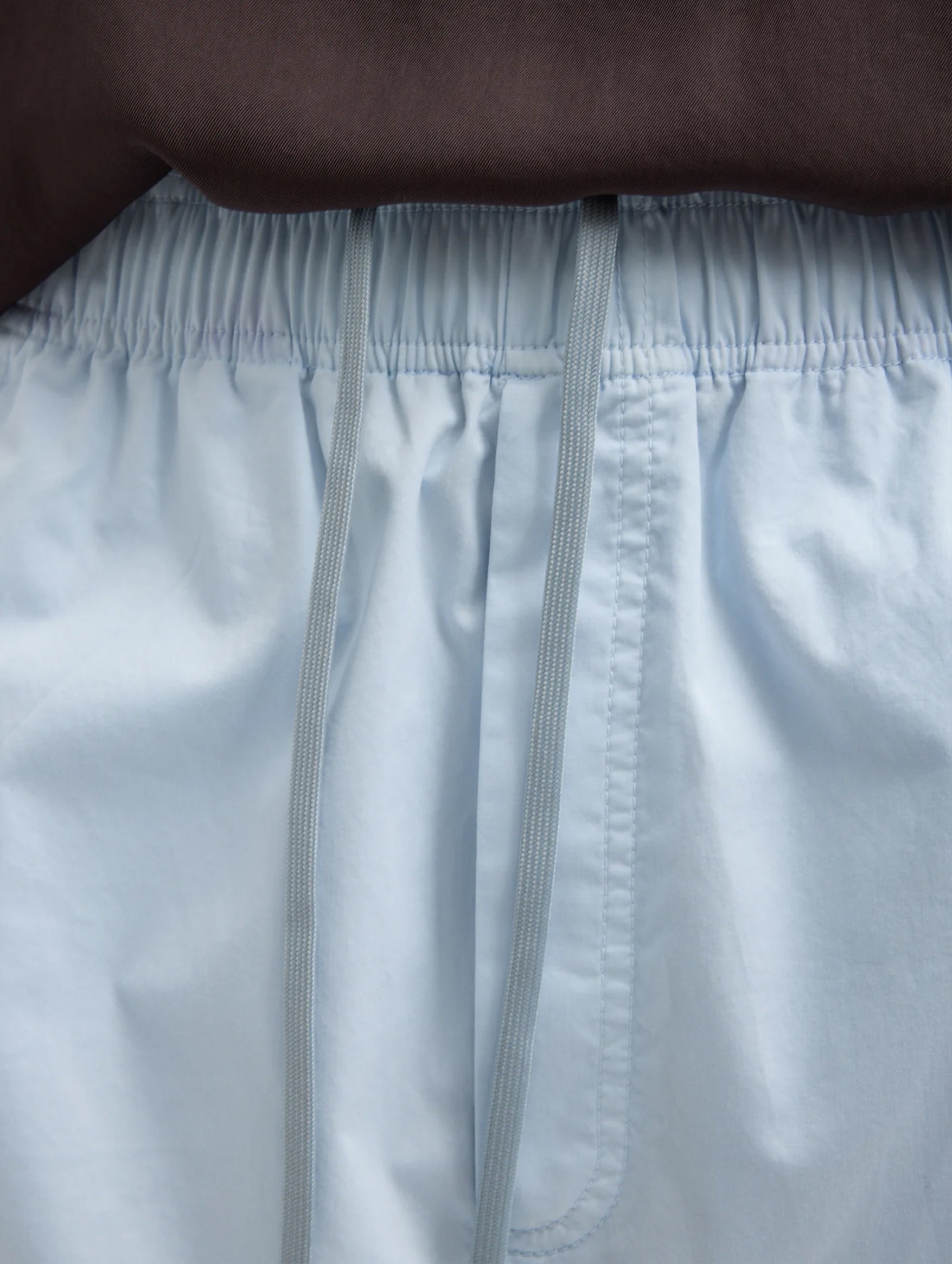 Garment Dyed Silky Cotton Winslow Pull On Pant in Pale Blue (Regular)