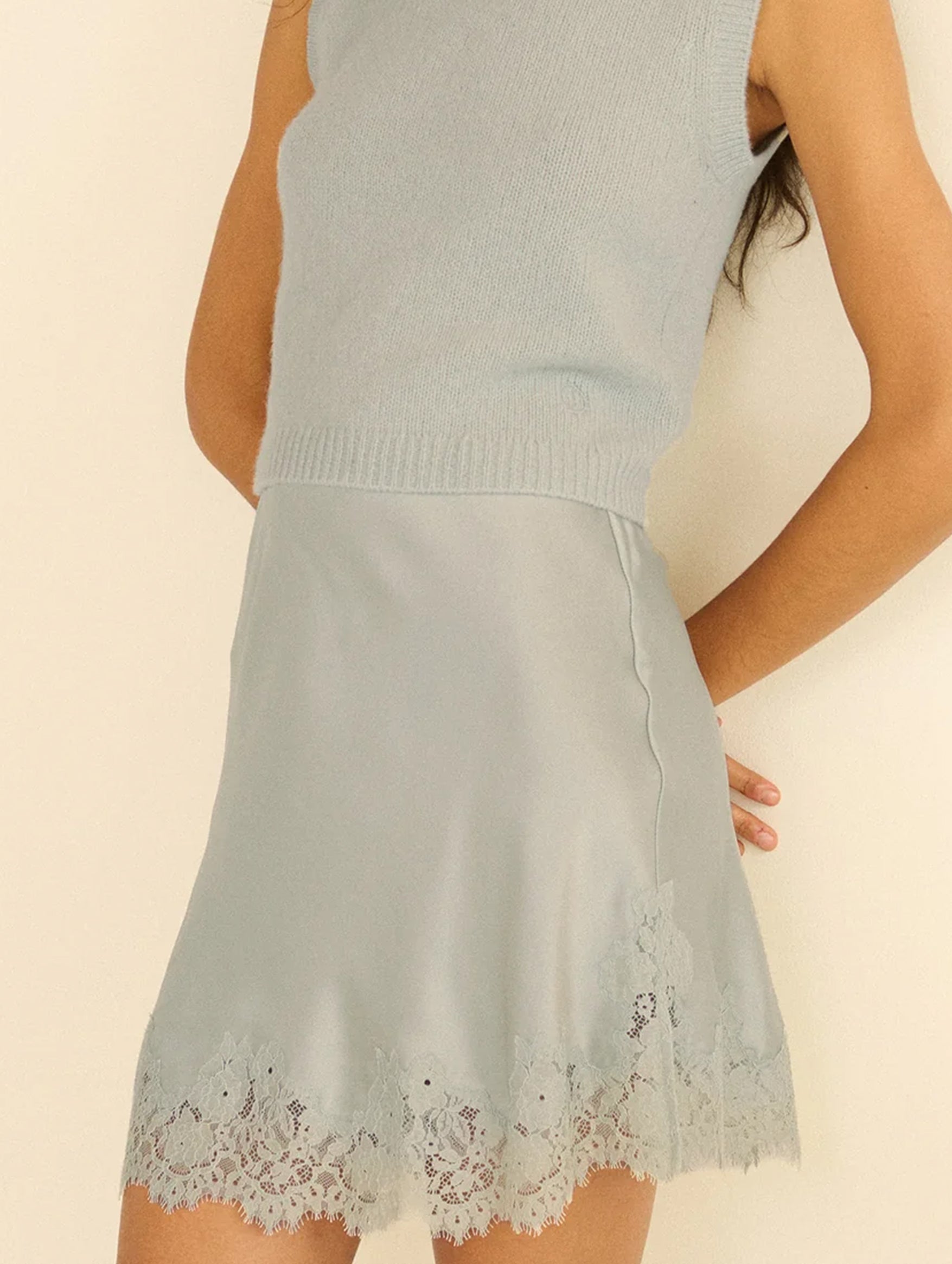 Giulietta Skirt in Eucalyptus