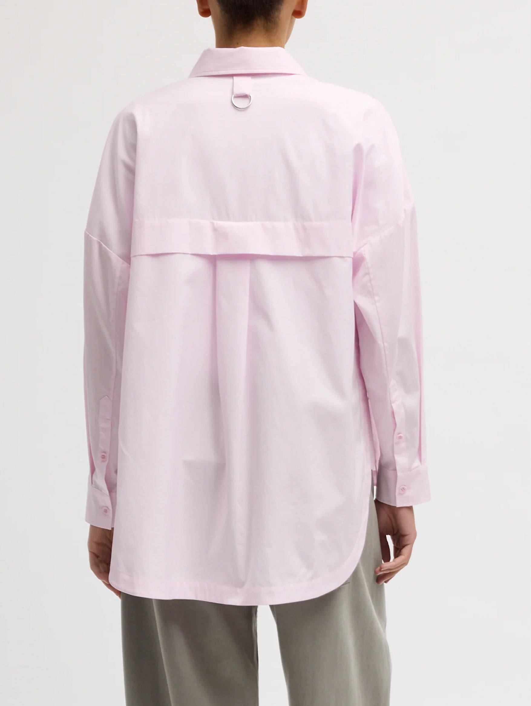 Gabe Oversized Shirt in Pink