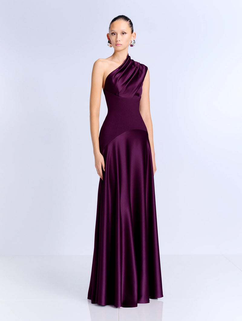 Gabriela Maxi Dress in Grape