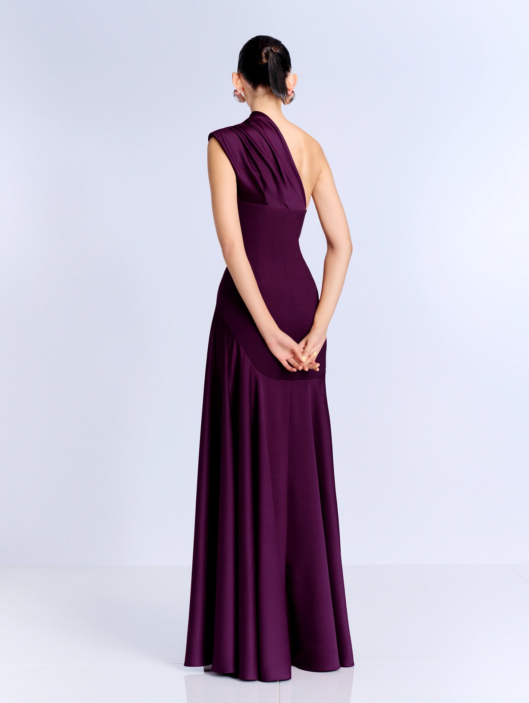Gabriela Maxi Dress in Grape