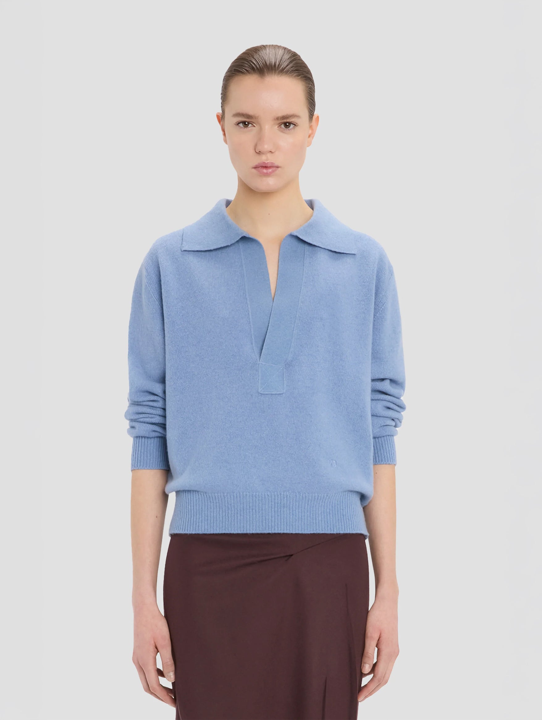 Genevieve Jumper in Ocean Mist Melange