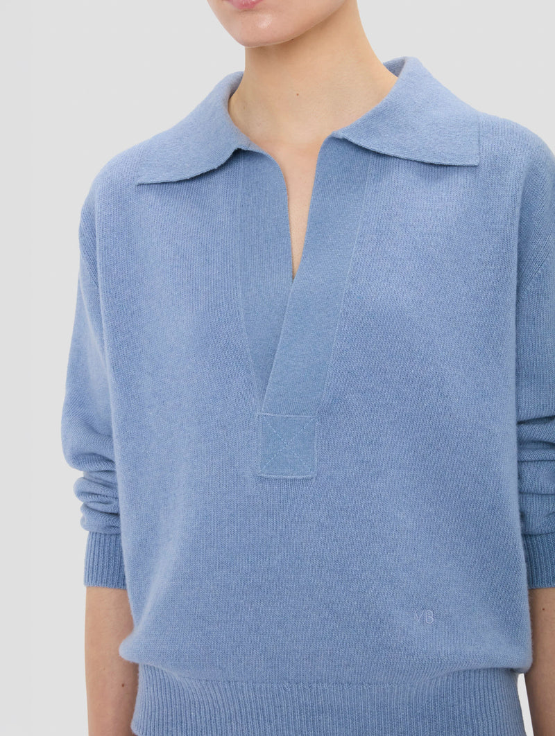 Genevieve Jumper in Ocean Mist Melange