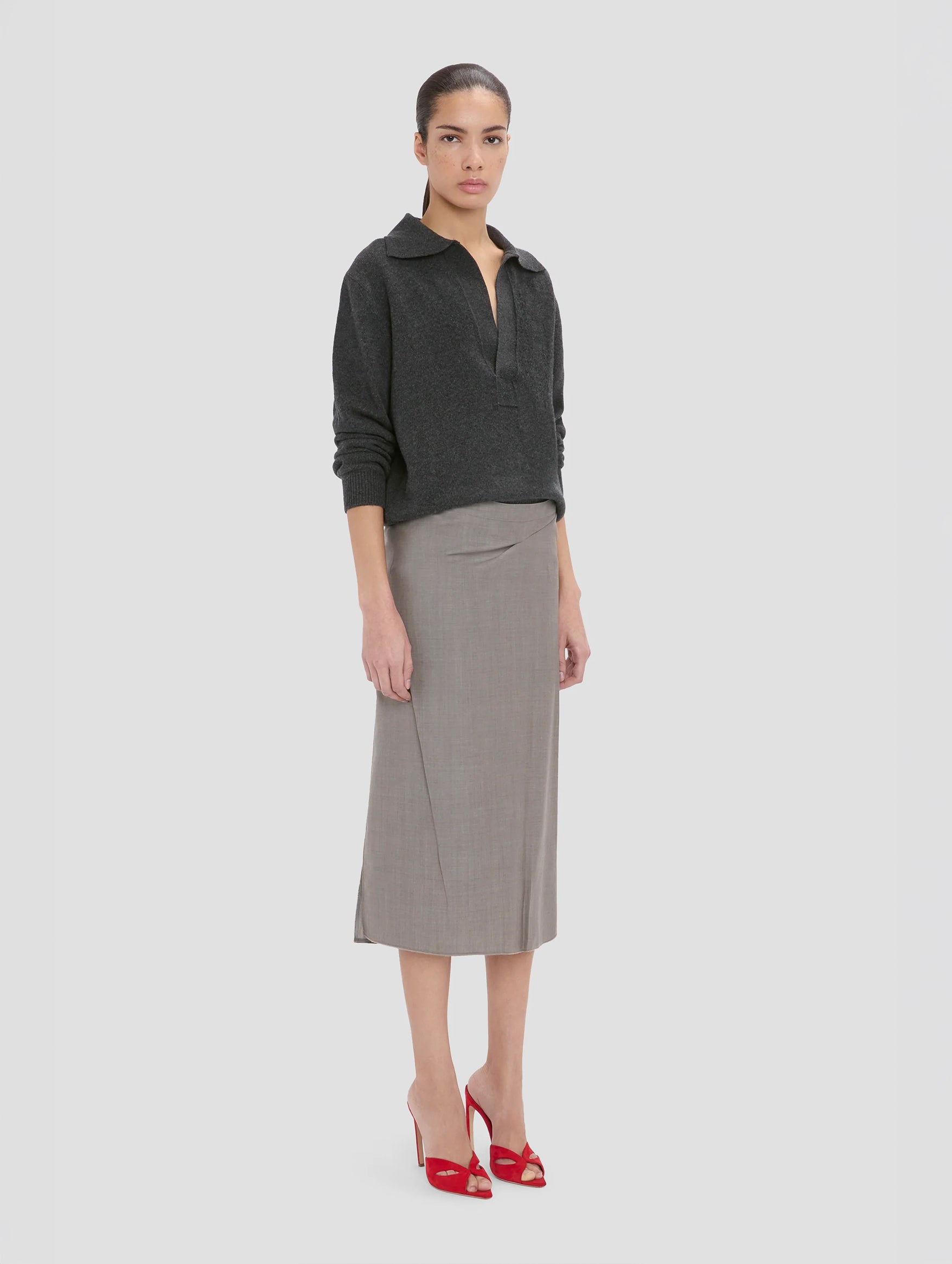 Genevieve Jumper In Ore Melange