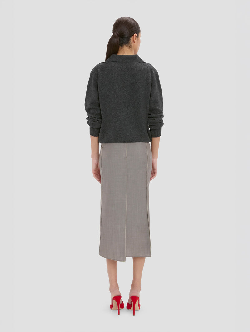 Genevieve Jumper In Ore Melange