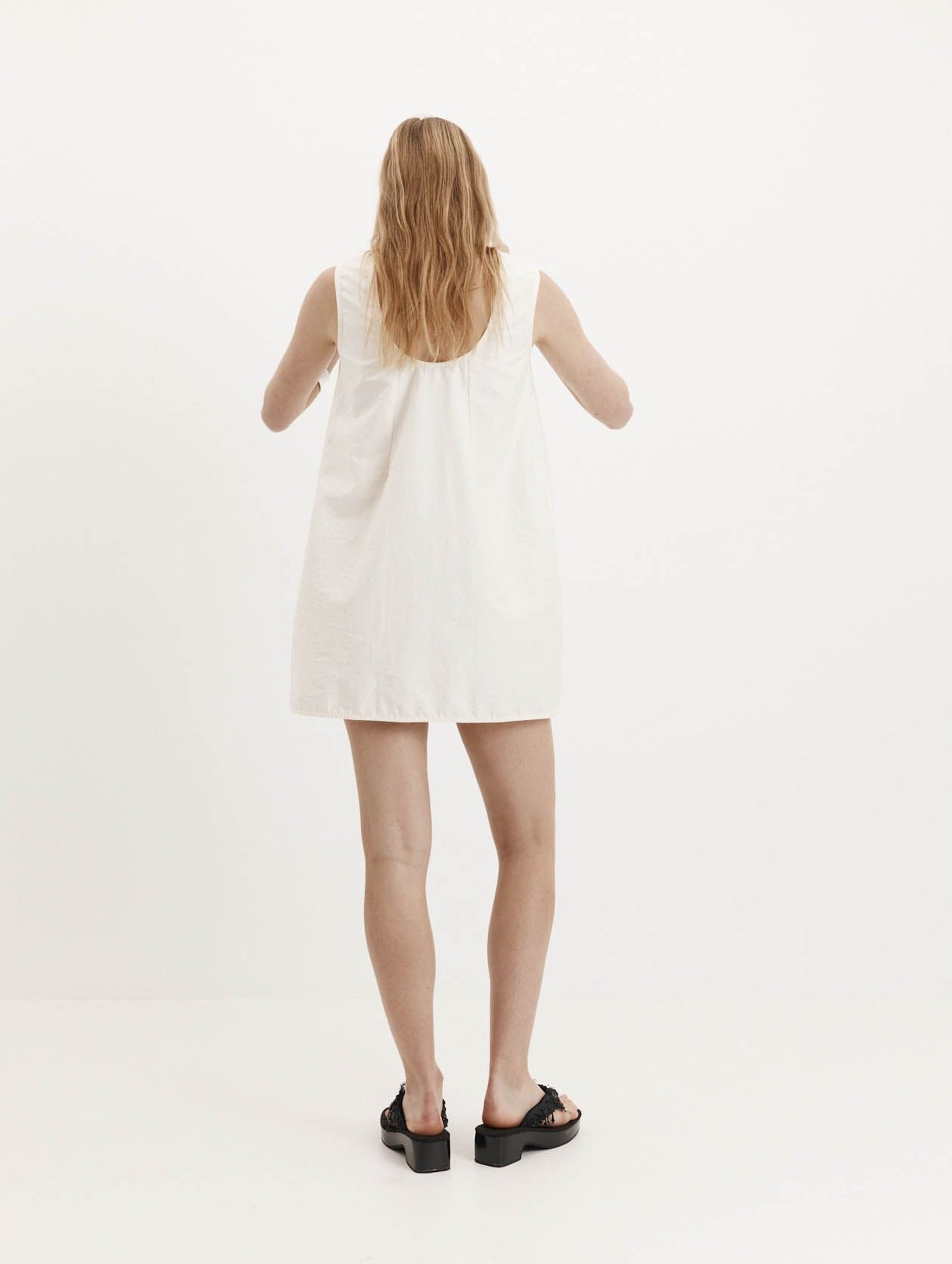 Gigi Mini Dress in Cream