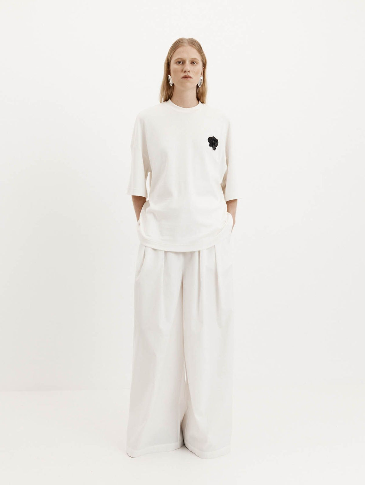 Gio Trouser in White
