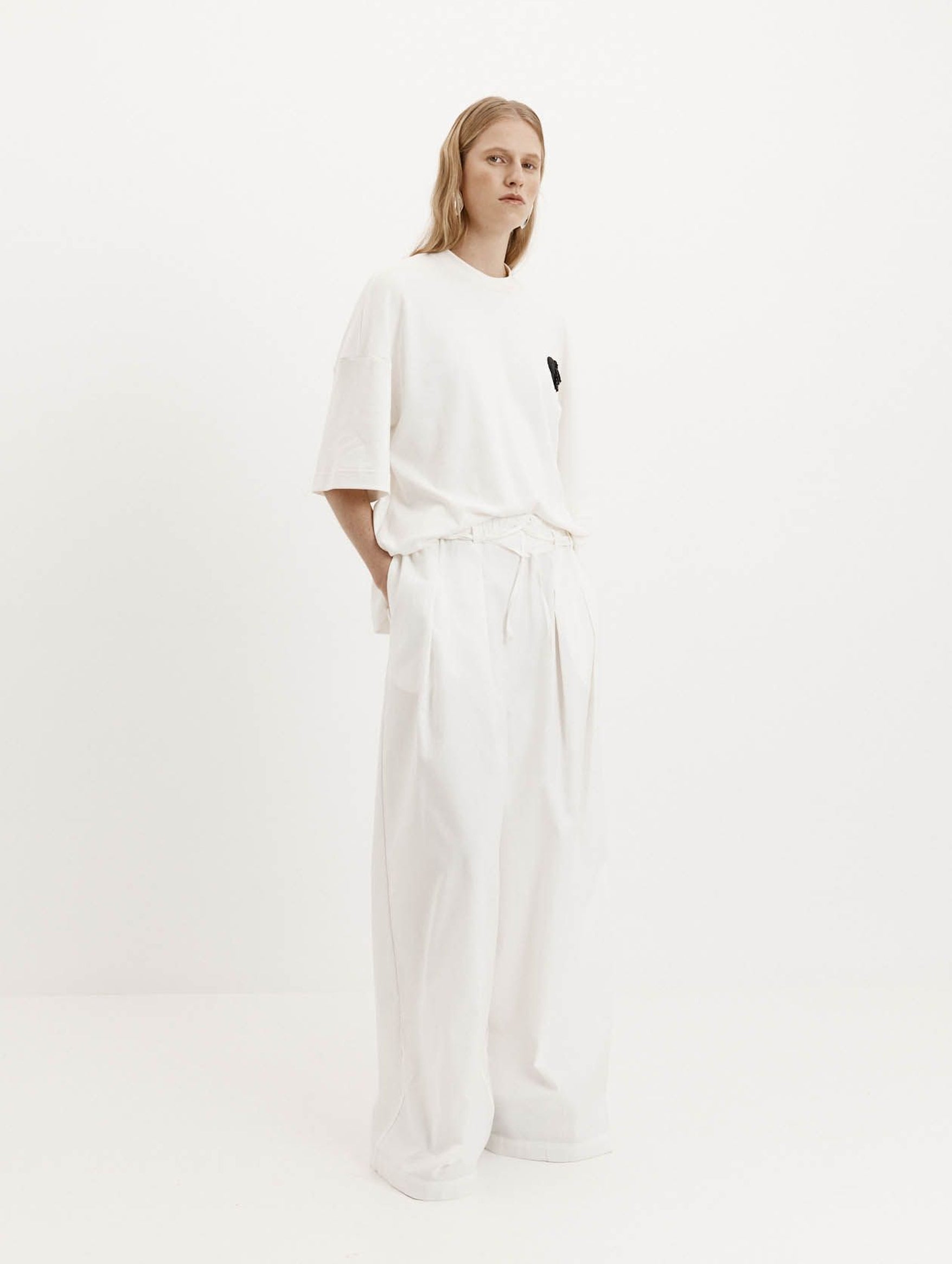 Gio Trouser in White