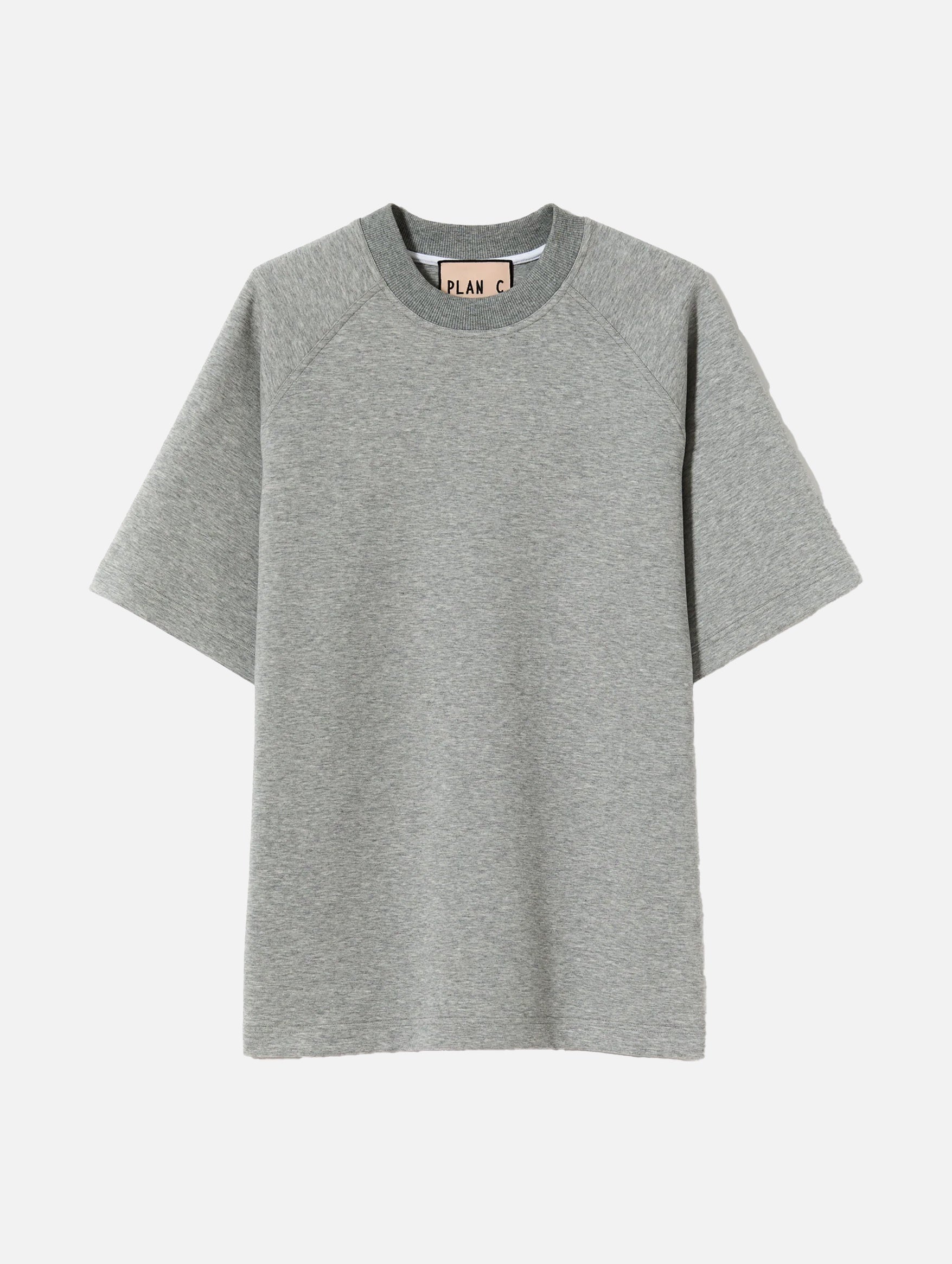 Short Sleeve Sweater in Grey