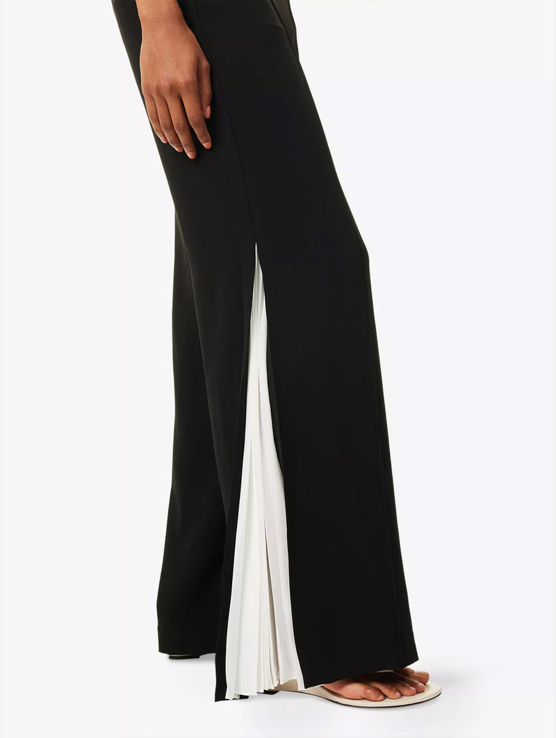 Hazel Bustier Jumpsuit in Black Multi