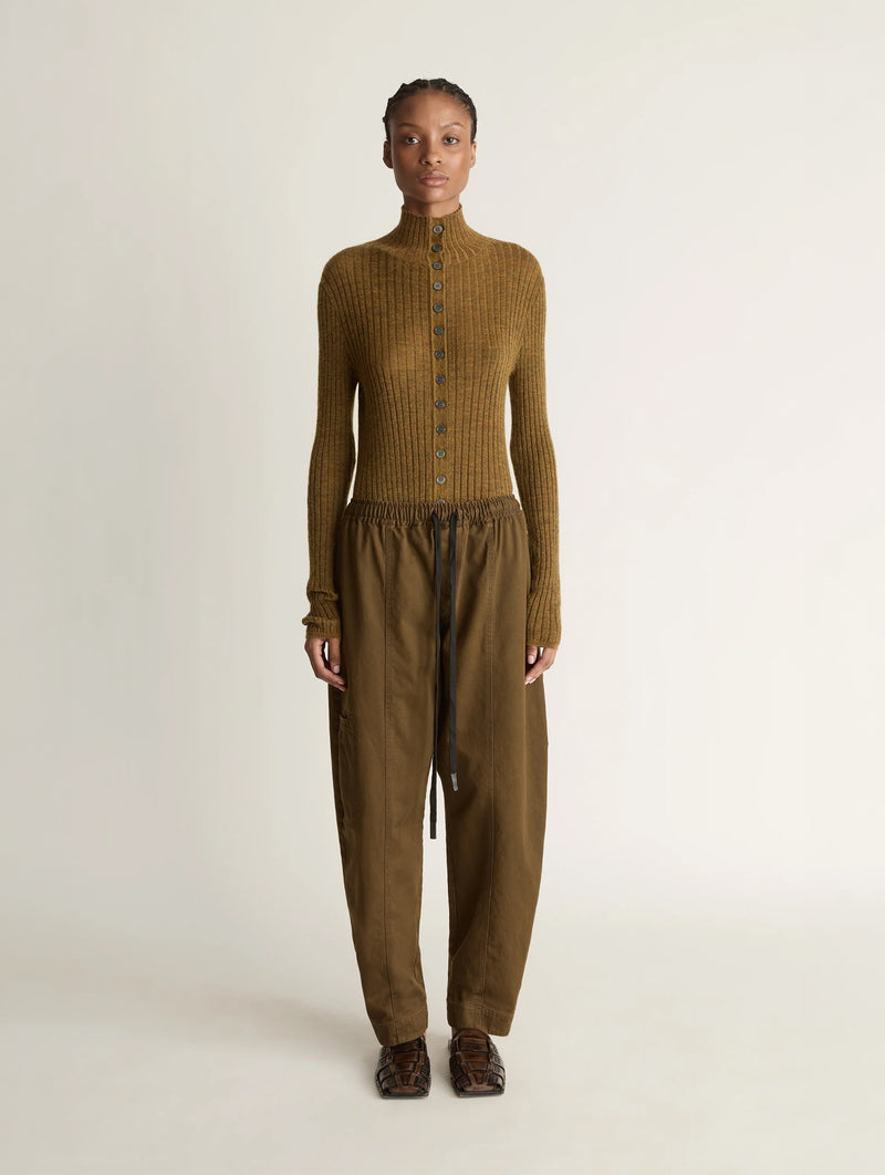 Harper Drill Pant in Khaki