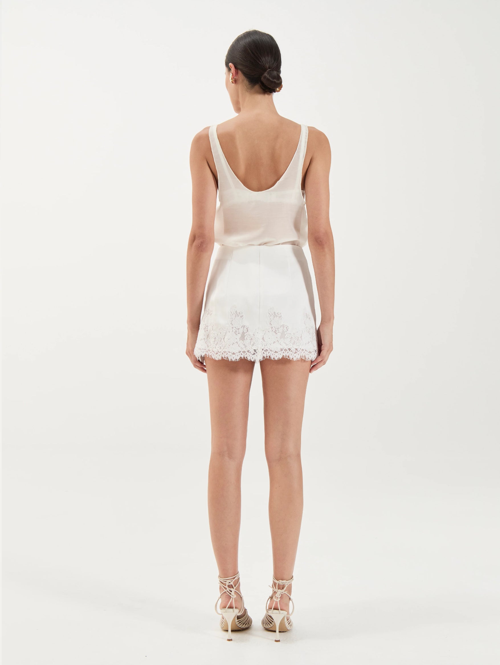 Harper Skirt in Ivory